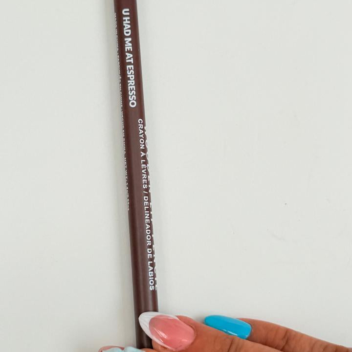 U HADE ME AT ESPRESSO LIP PENCIL