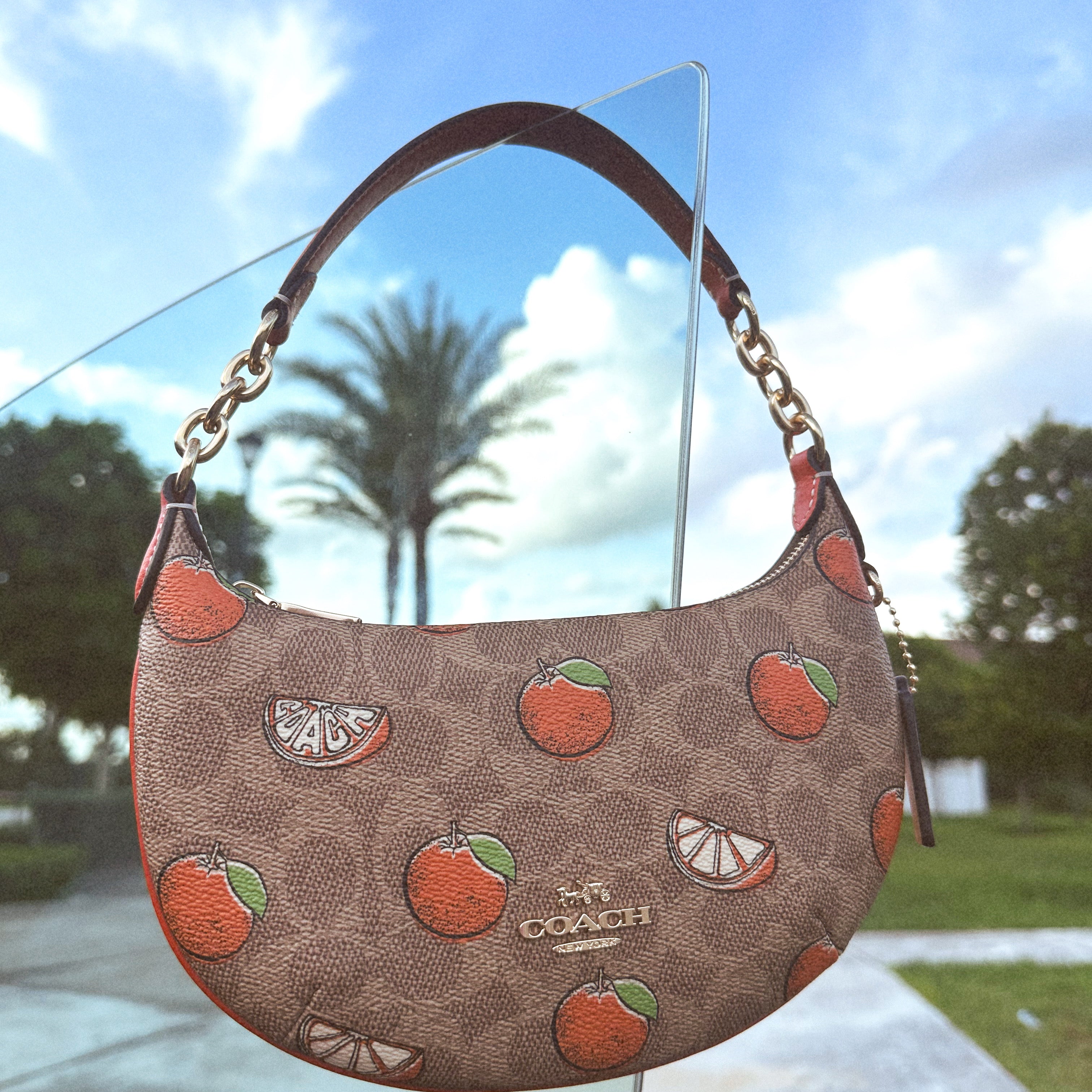 COACH PAYTON MINI BAG ORANGES
