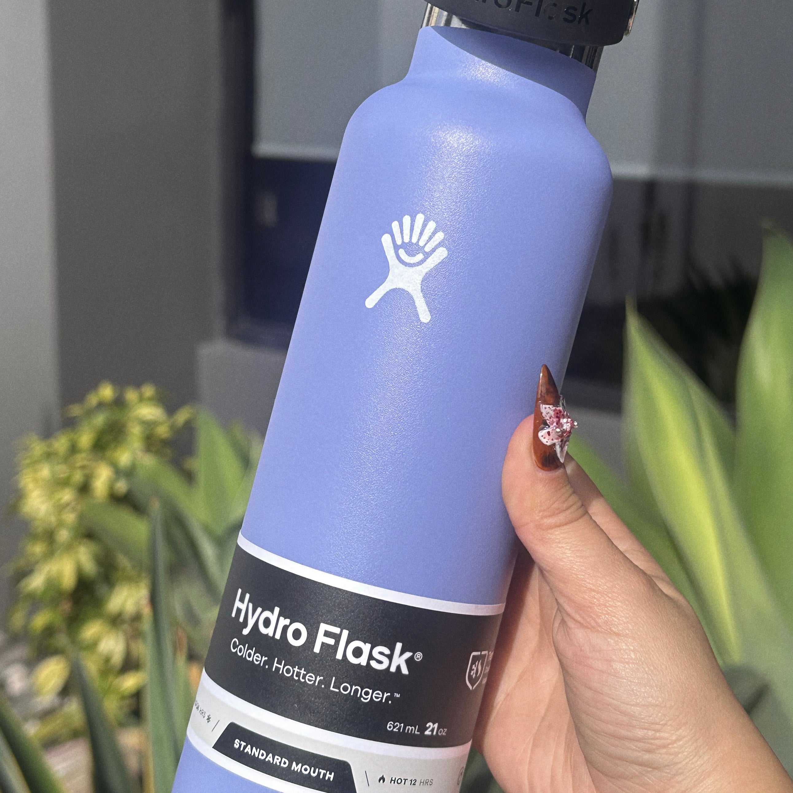 HYDROFLASK BOTTLE 21 OZ PURPLE