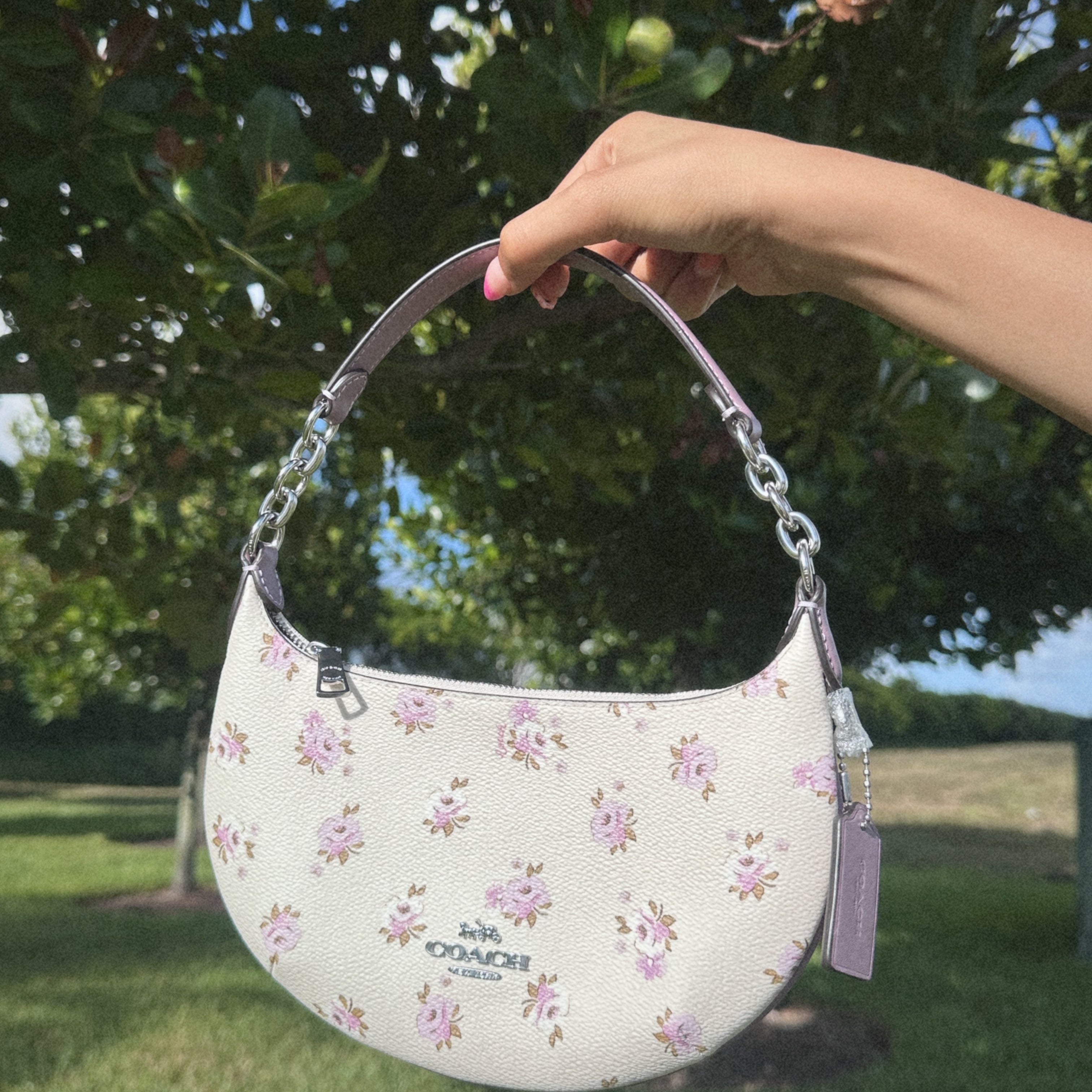 COACH MINI PAYTON FLORAL BAG