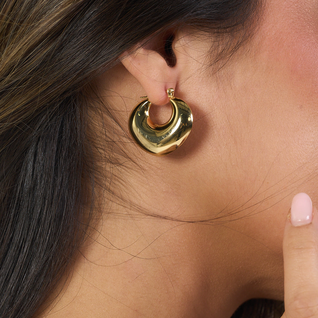 CORAL EARRING