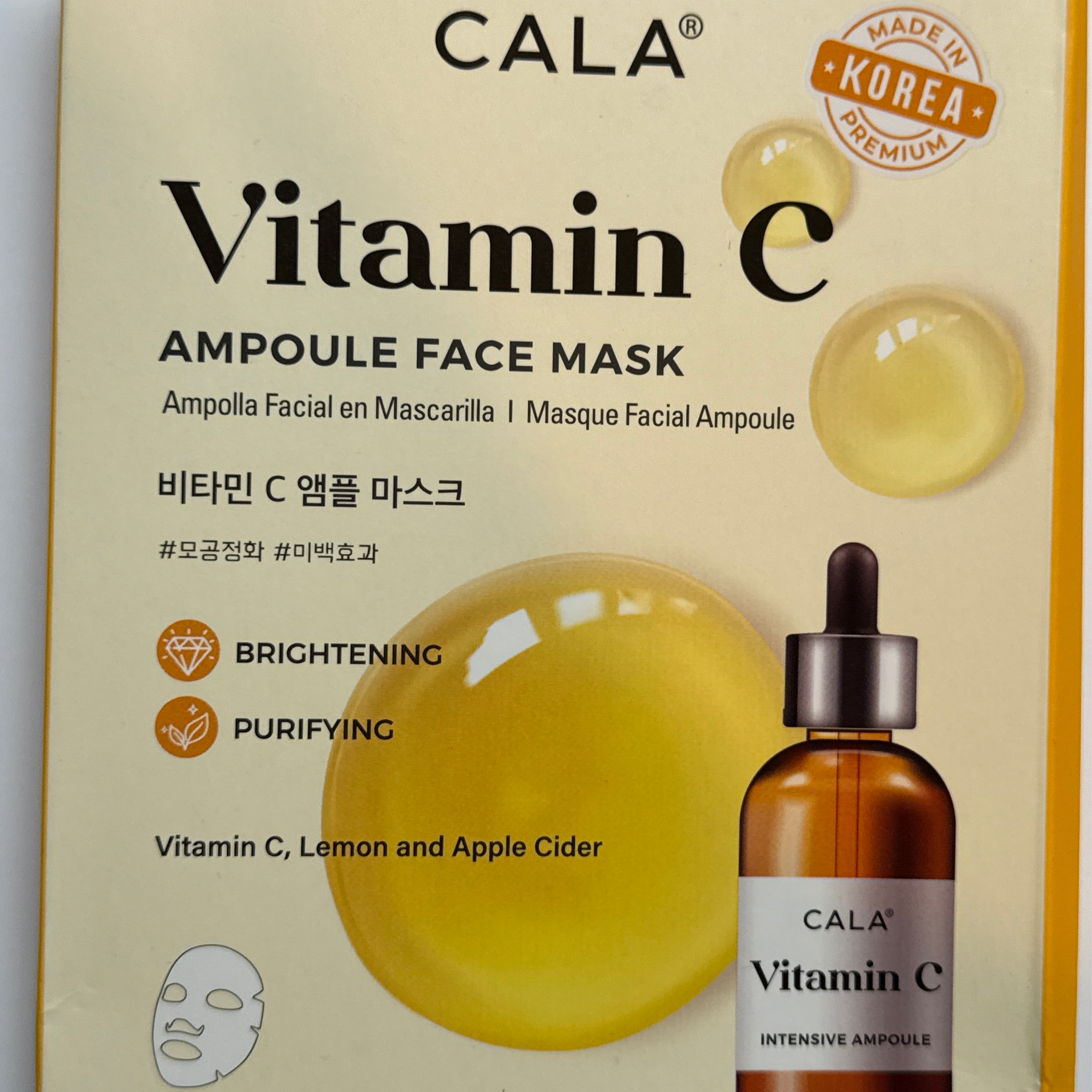 MASK VITAMINA C
