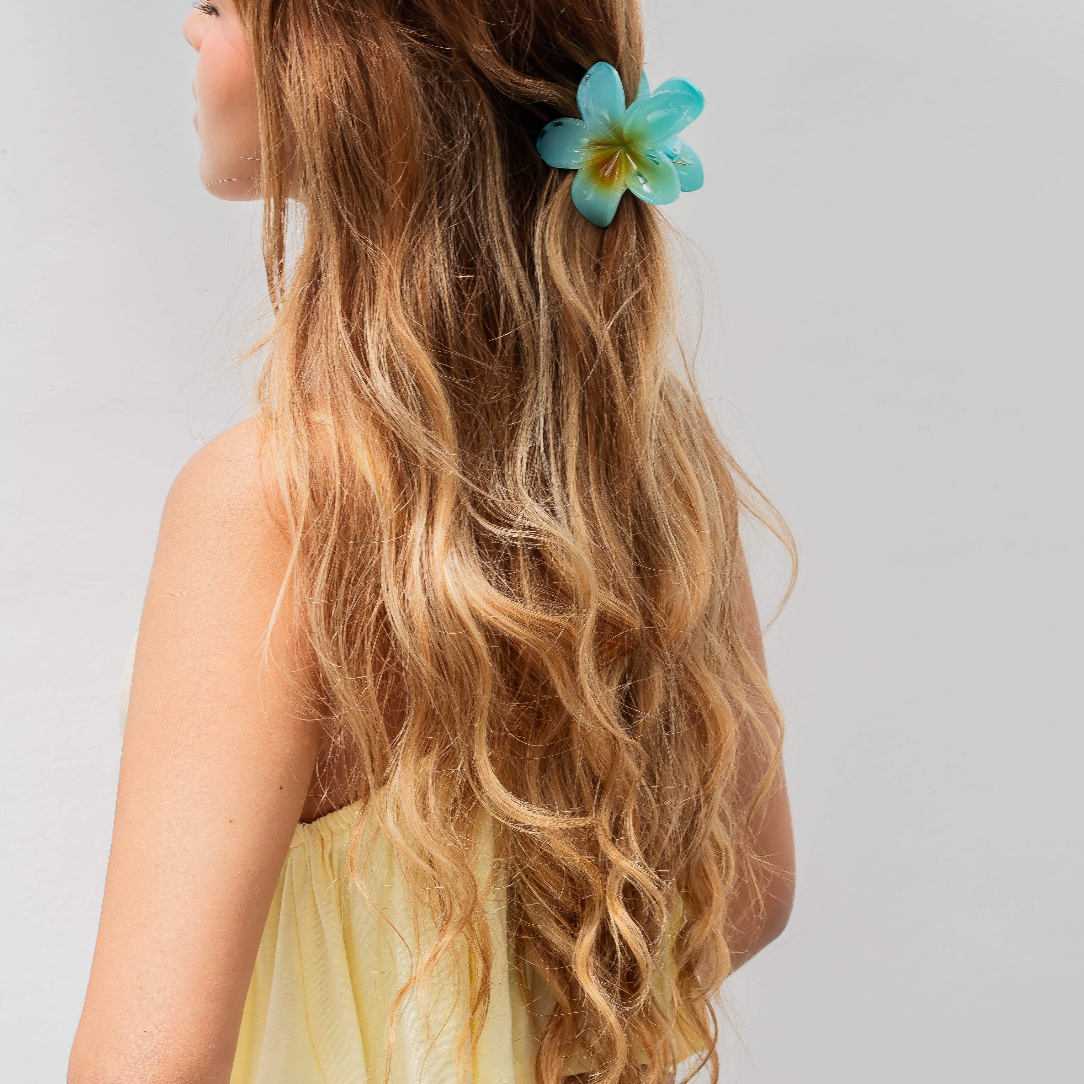 BLUE HAIR CLIP