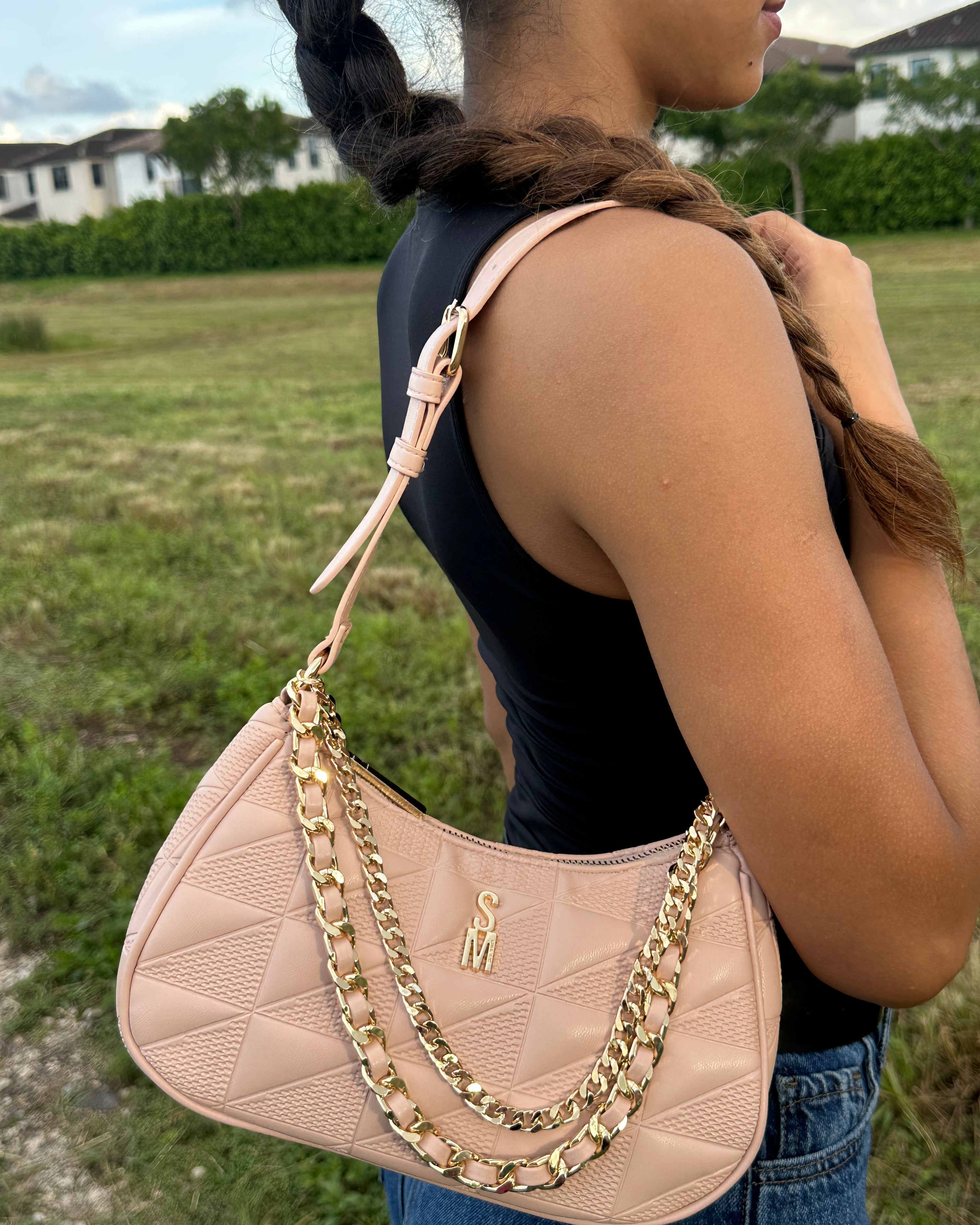 STEVE MADDEN PINK SHOULDER BAG