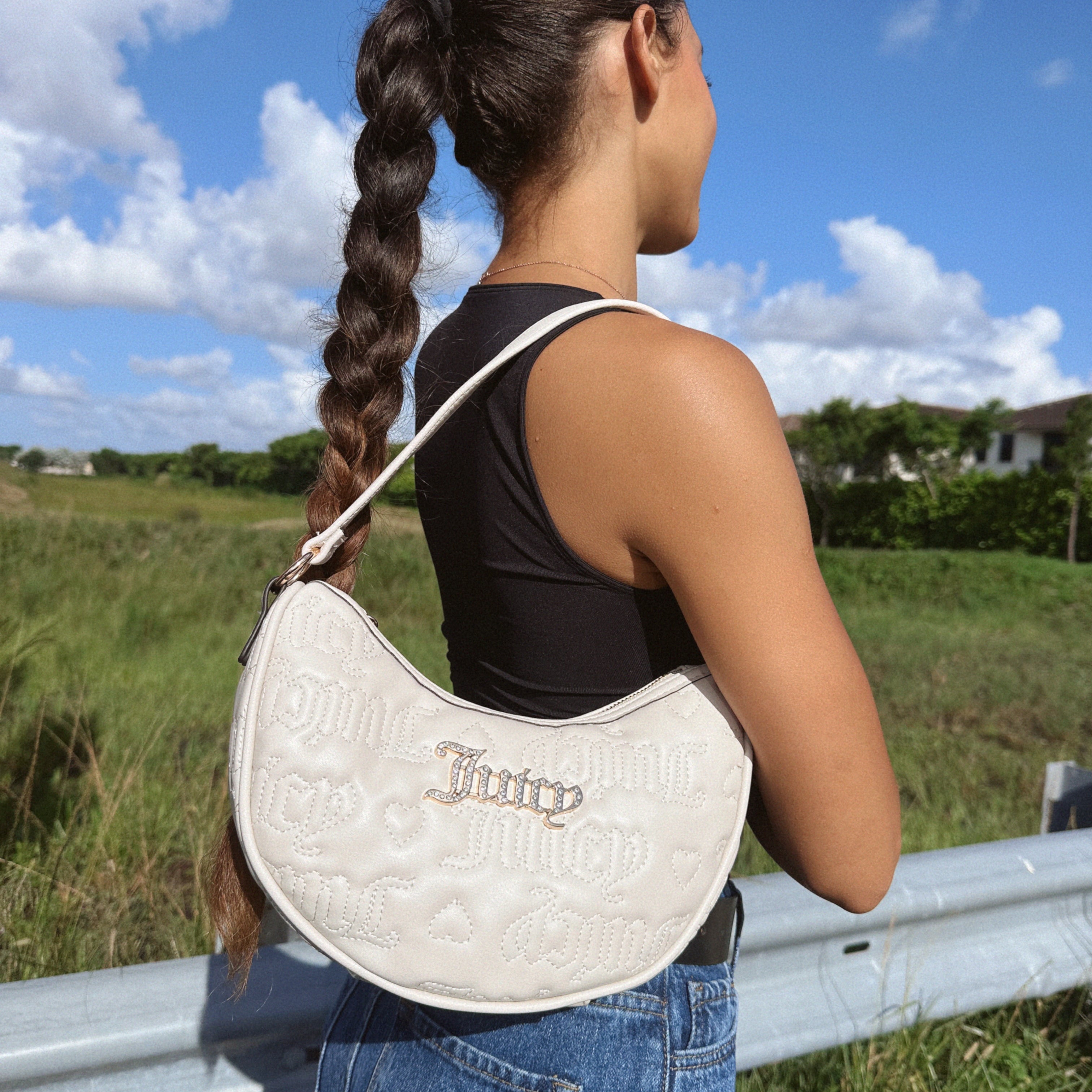 JUICY COUTURE HALF MOON BAG