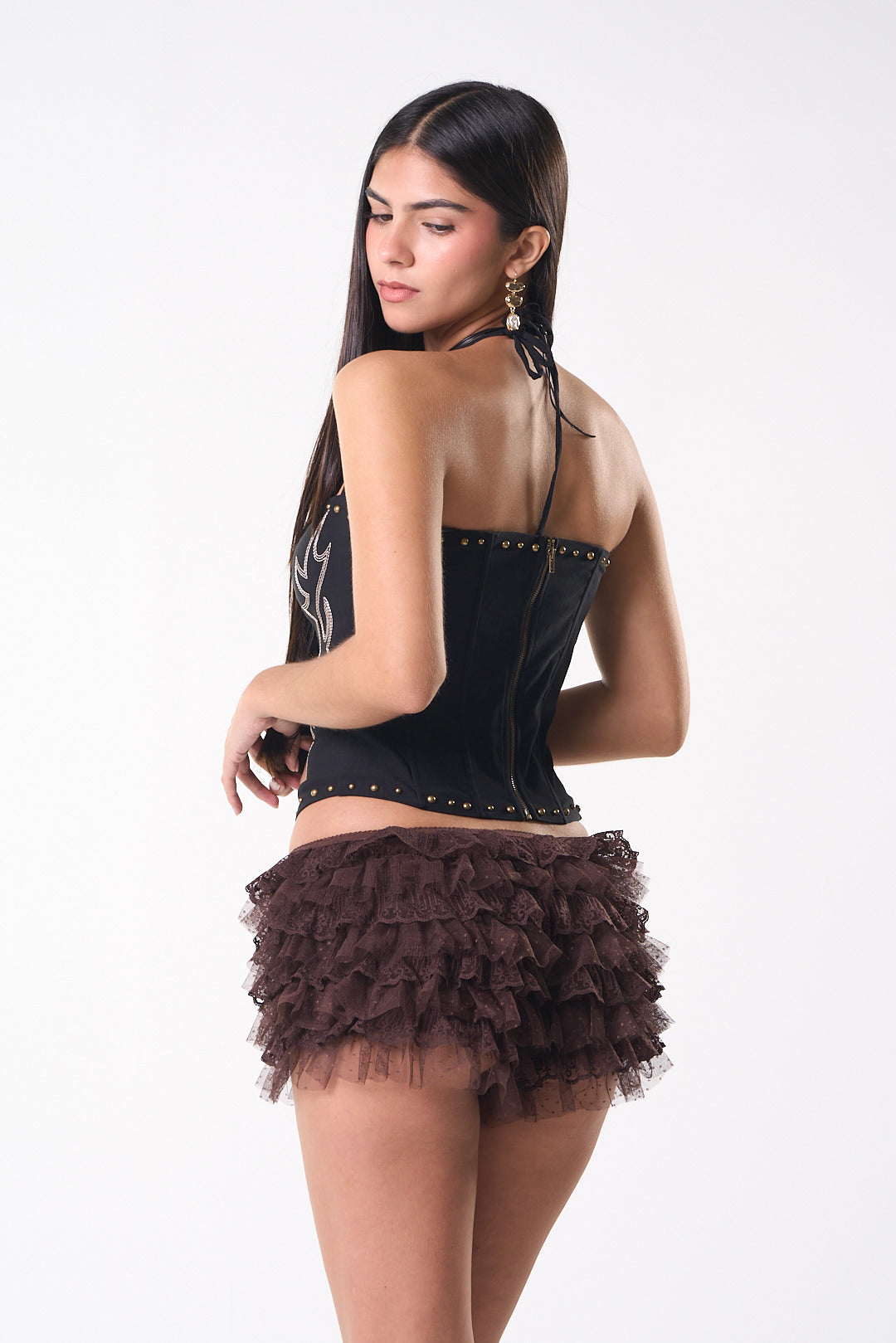 COW CORSET TOP