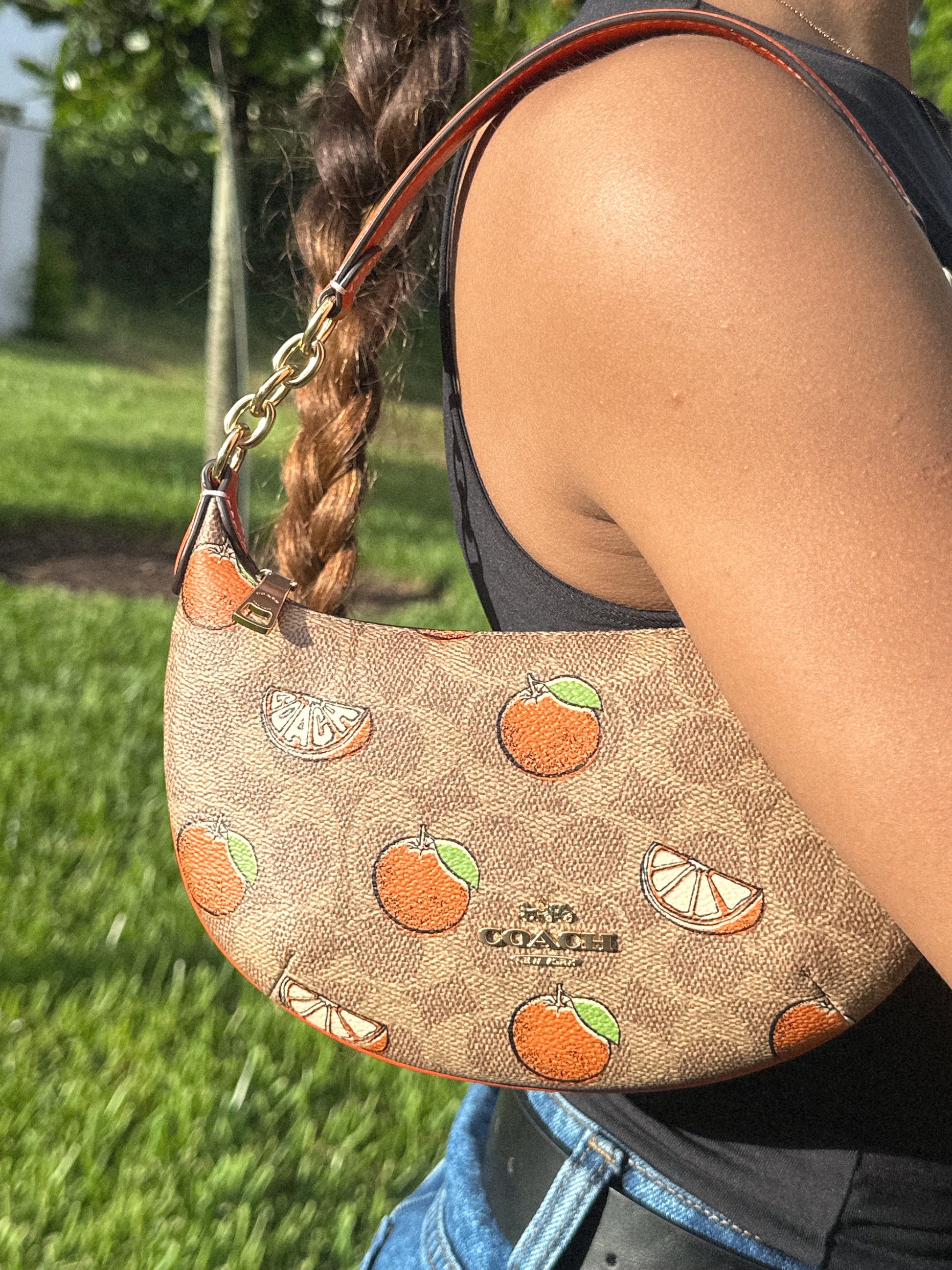 COACH PAYTON MINI BAG ORANGES