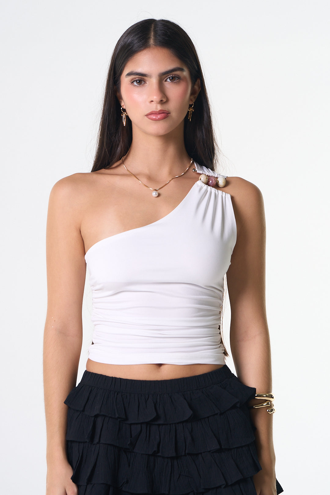 ZENDAYA WHITE TOP