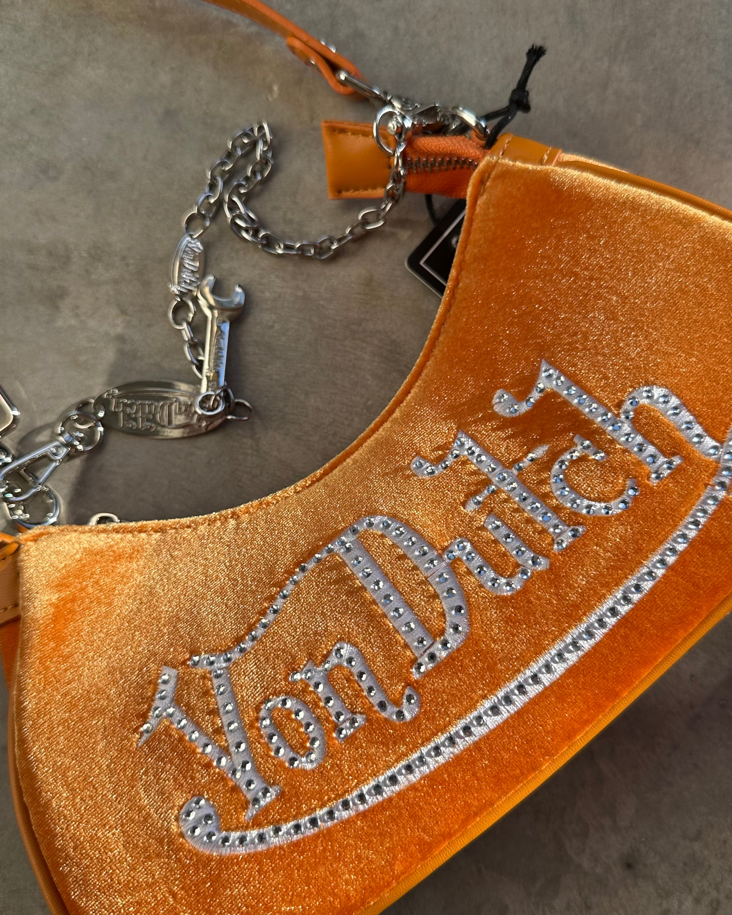 VON DUTCH VELVET BAG