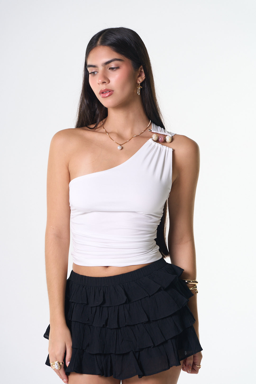 ZENDAYA WHITE TOP