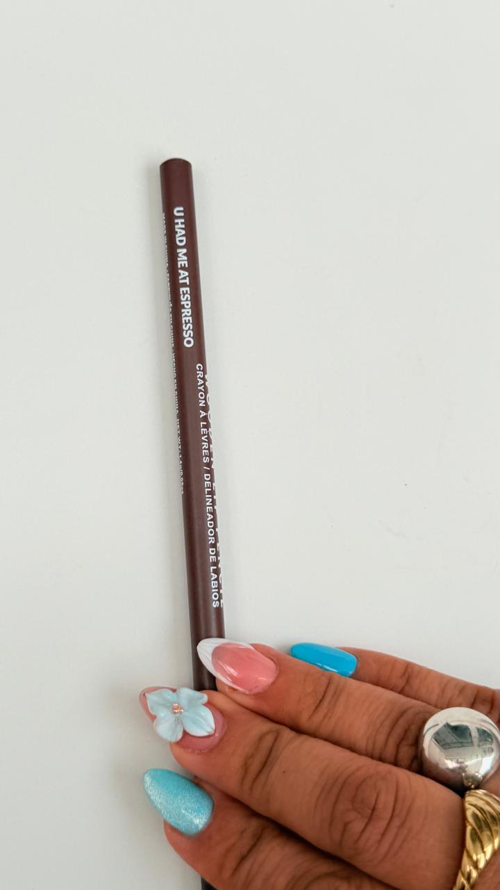 U HADE ME AT ESPRESSO LIP PENCIL