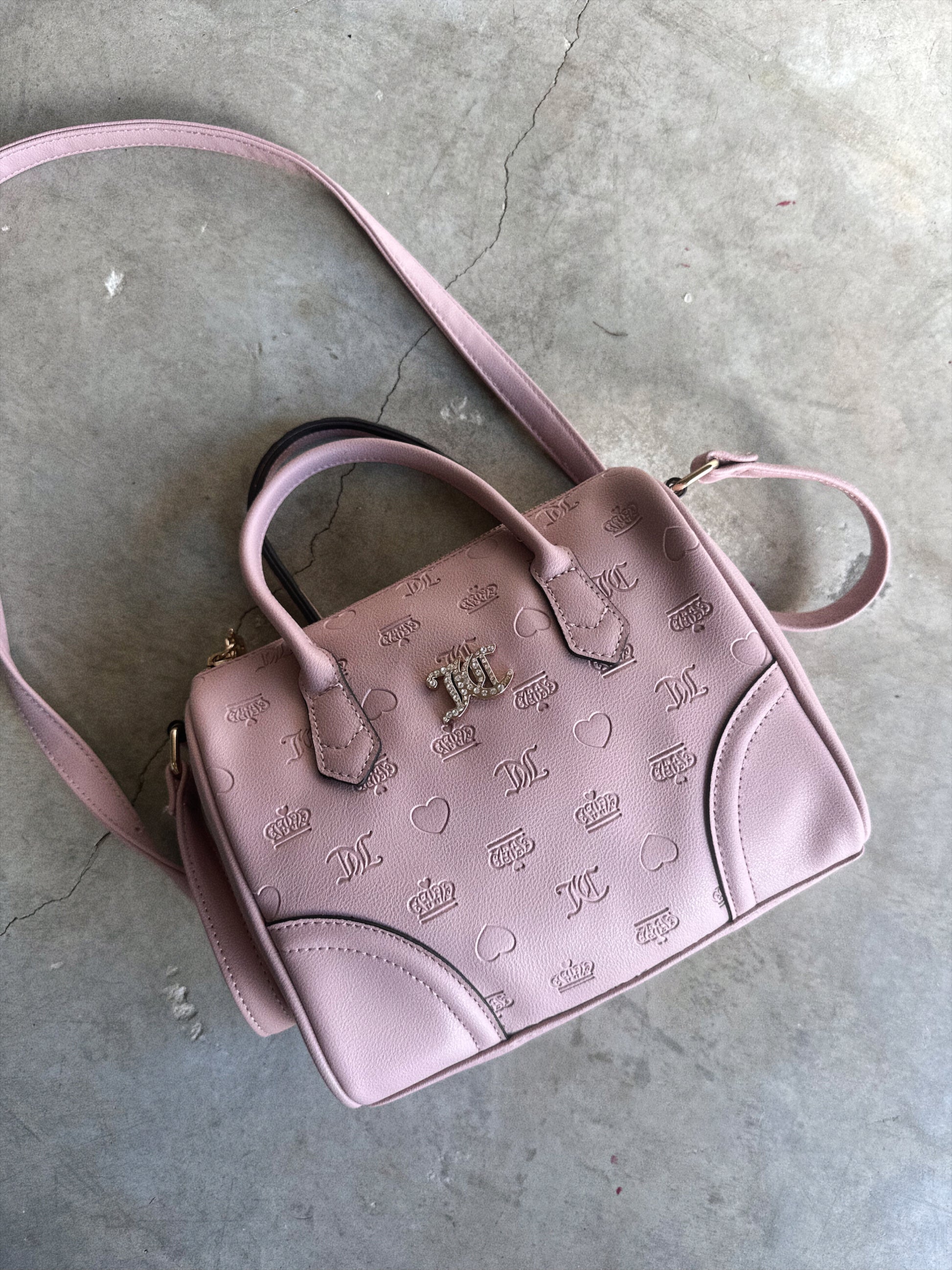 JUICY COUTURE PINK SATCHEL BAG