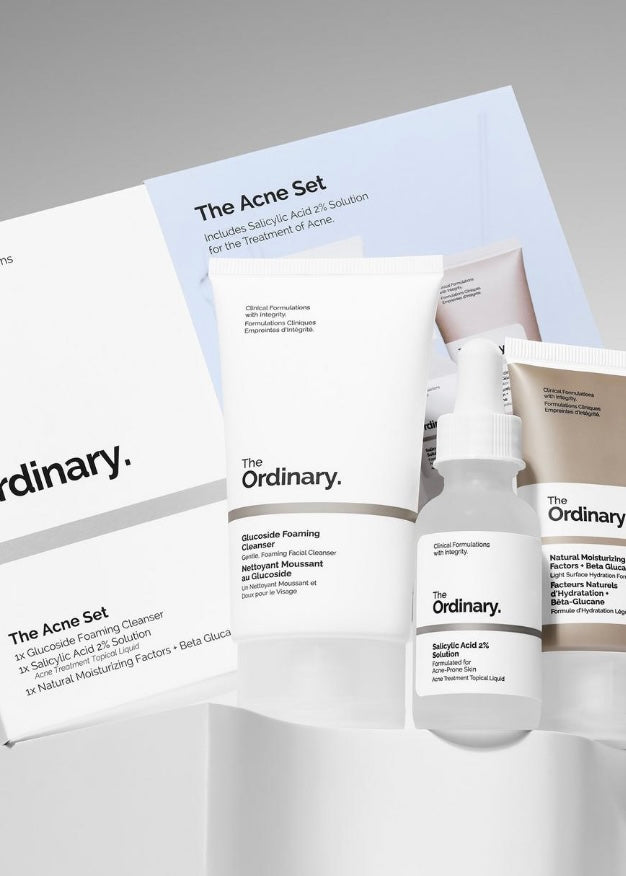 THE ORDINARY ACNE SET