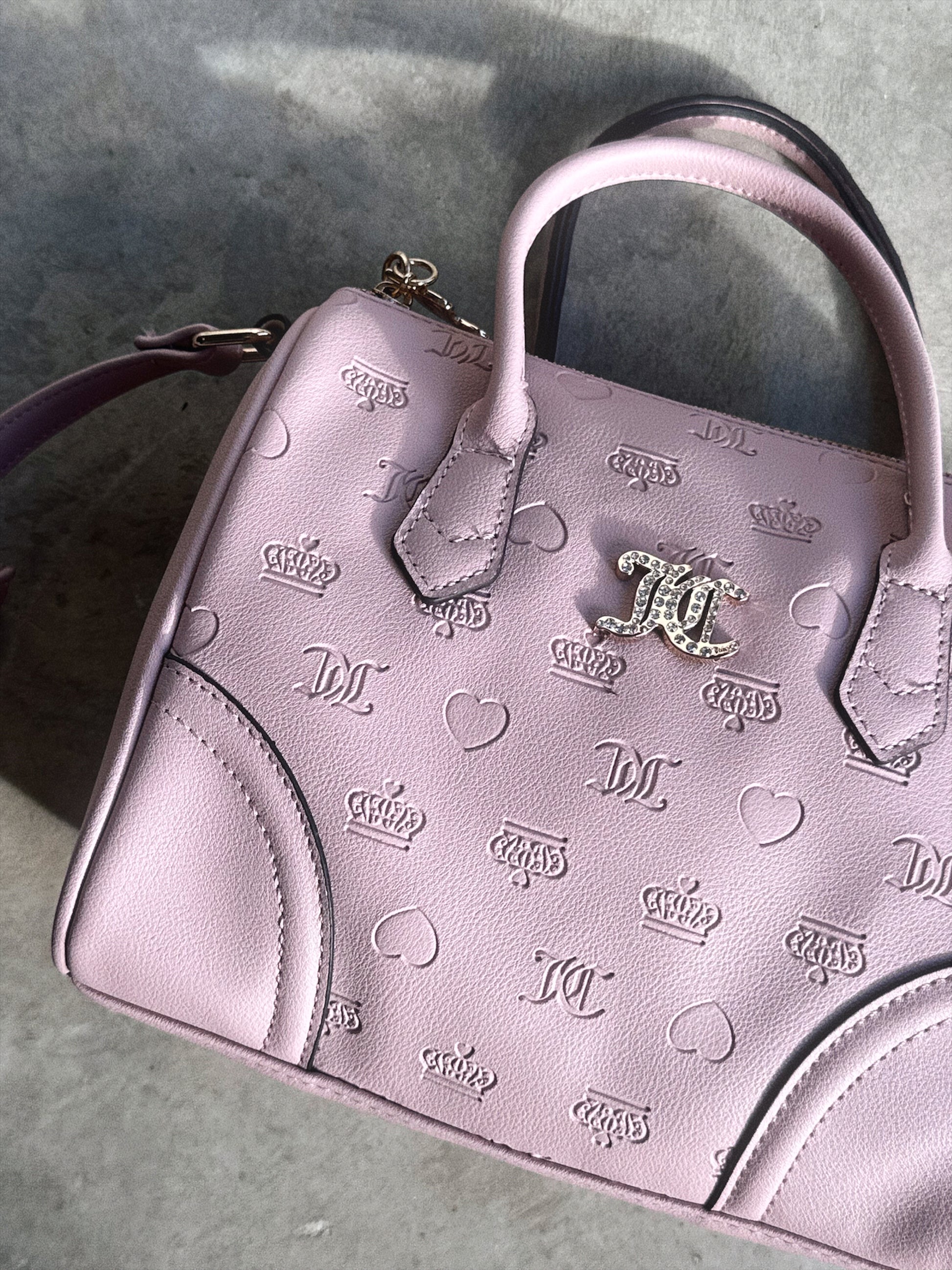 JUICY COUTURE PINK SATCHEL BAG