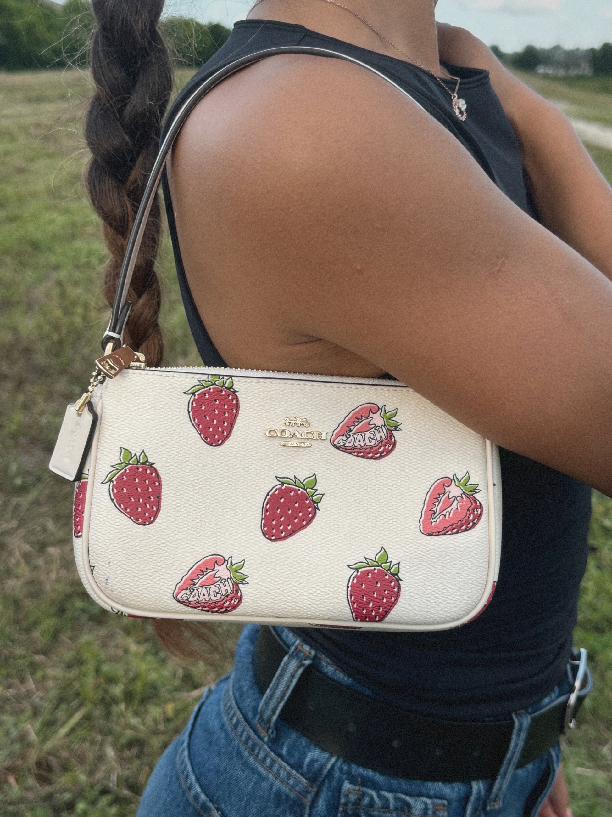 COACH NOLITA 19 STRAWBERRY BAG
