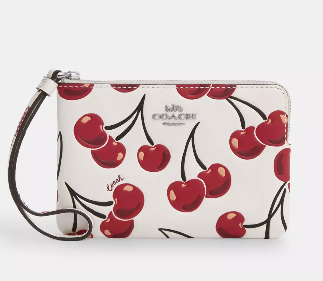 COACH CHERRY WRISTLET