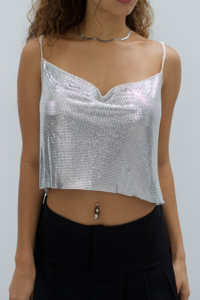 DISCO SILVER TOP