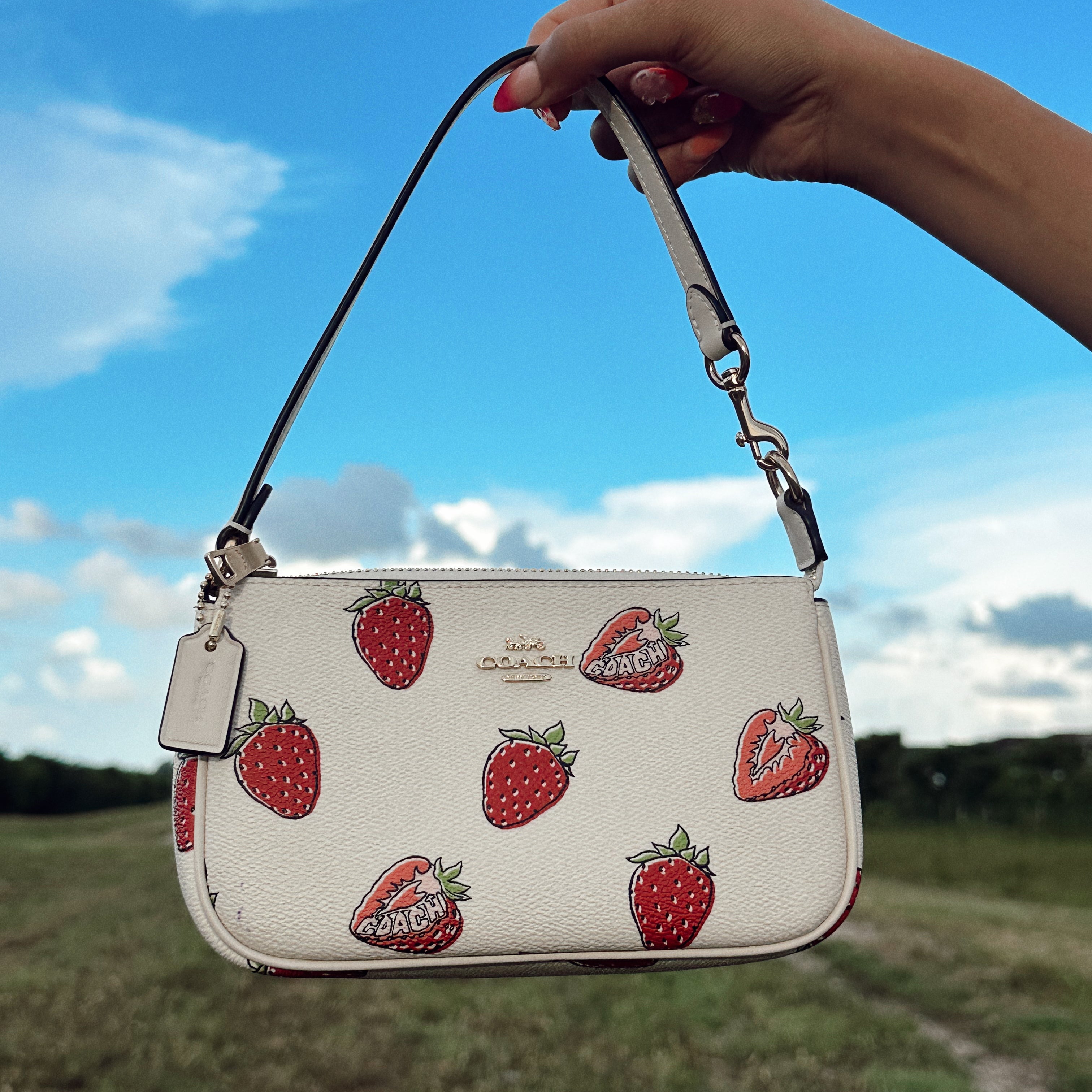 COACH NOLITA 19 STRAWBERRY BAG