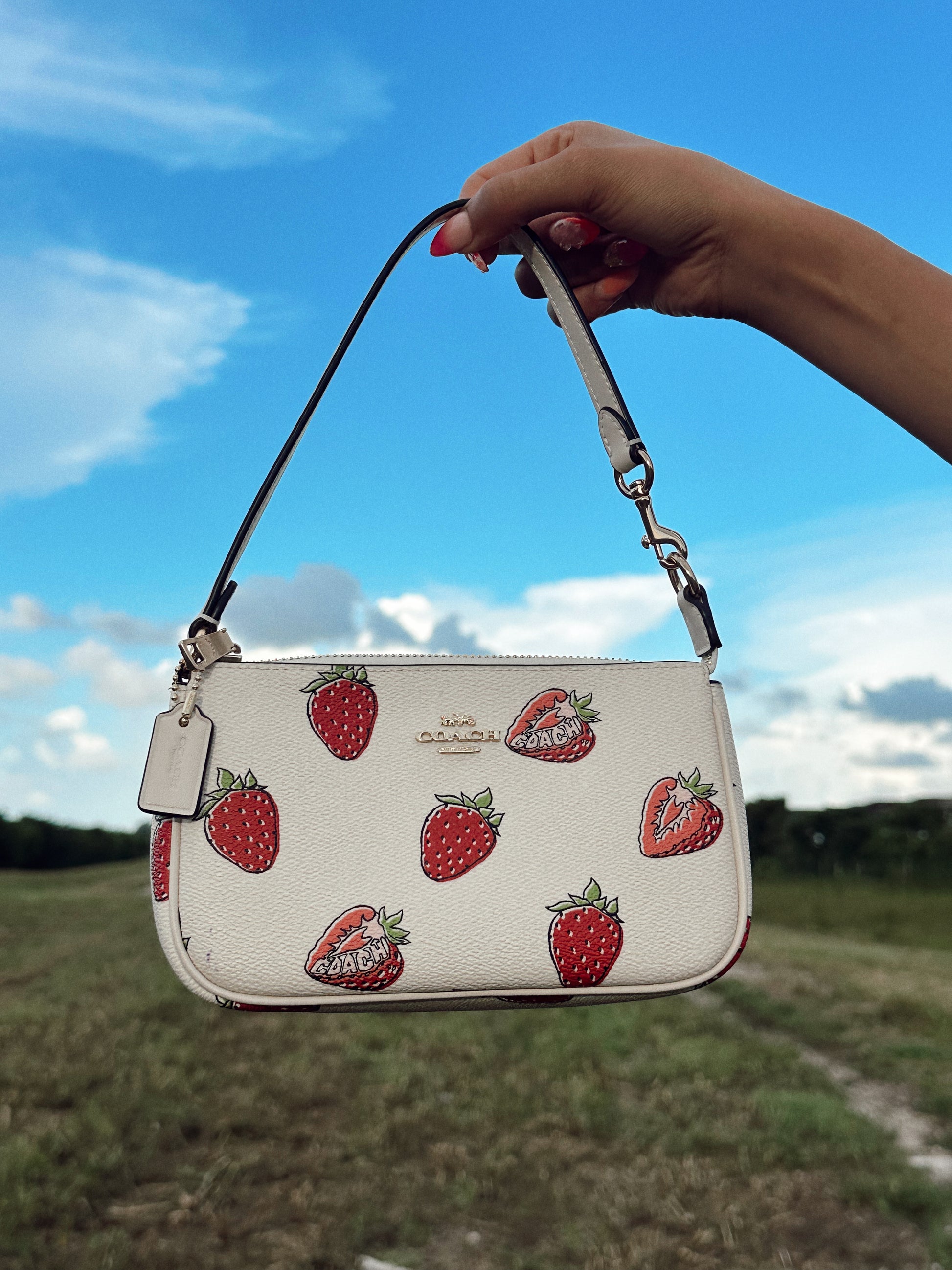 COACH NOLITA 19 STRAWBERRY BAG