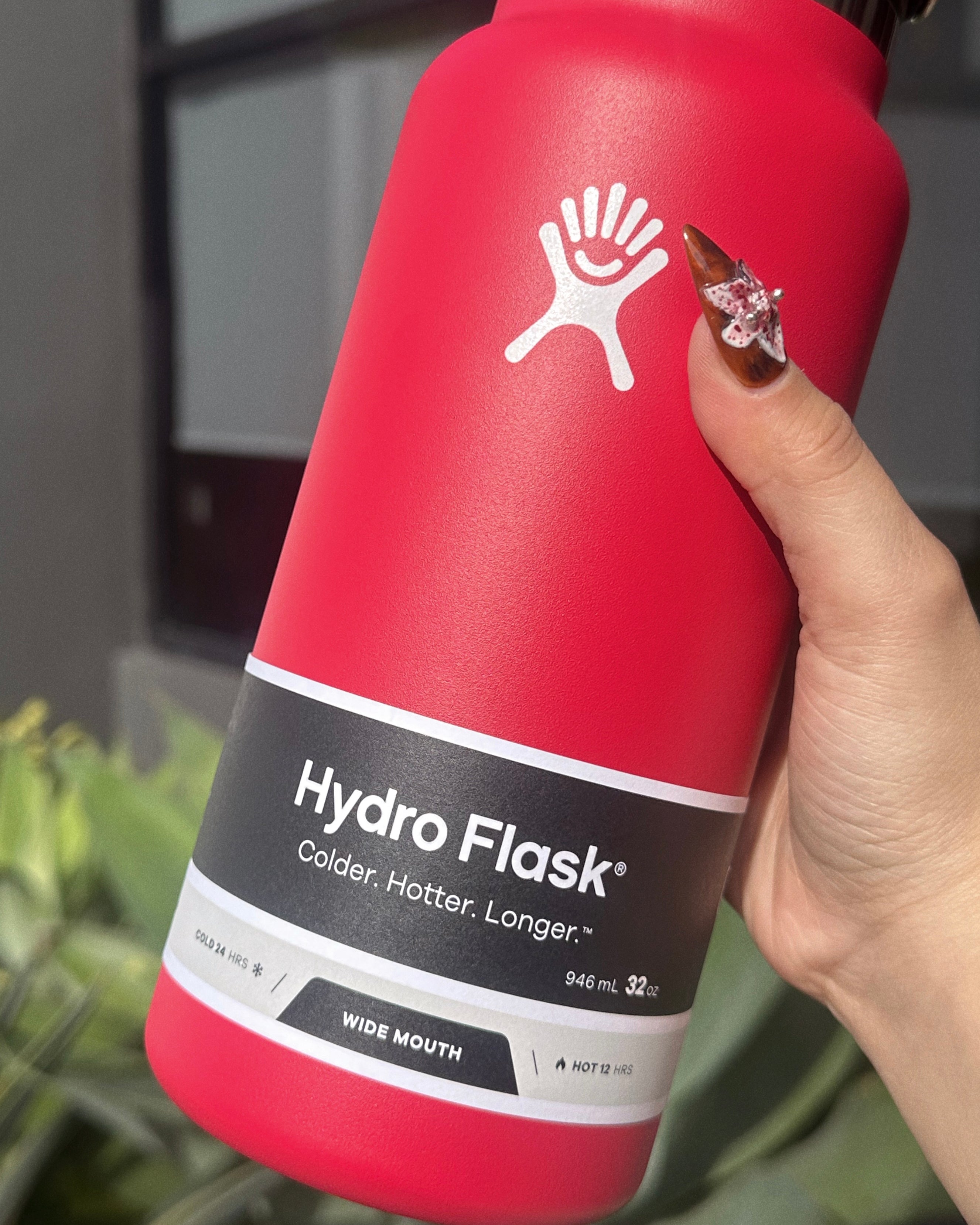 HYDROFLASK BOTTLE 32 OZ RED