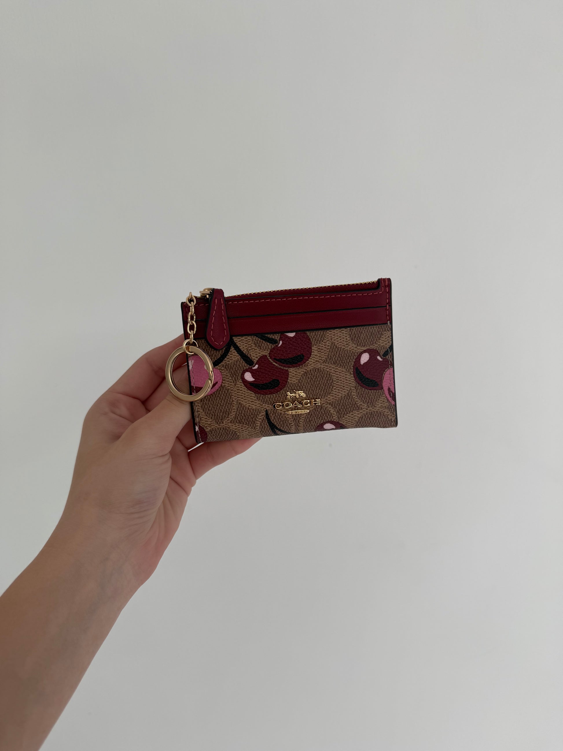 Coach Cherry Cardholder
