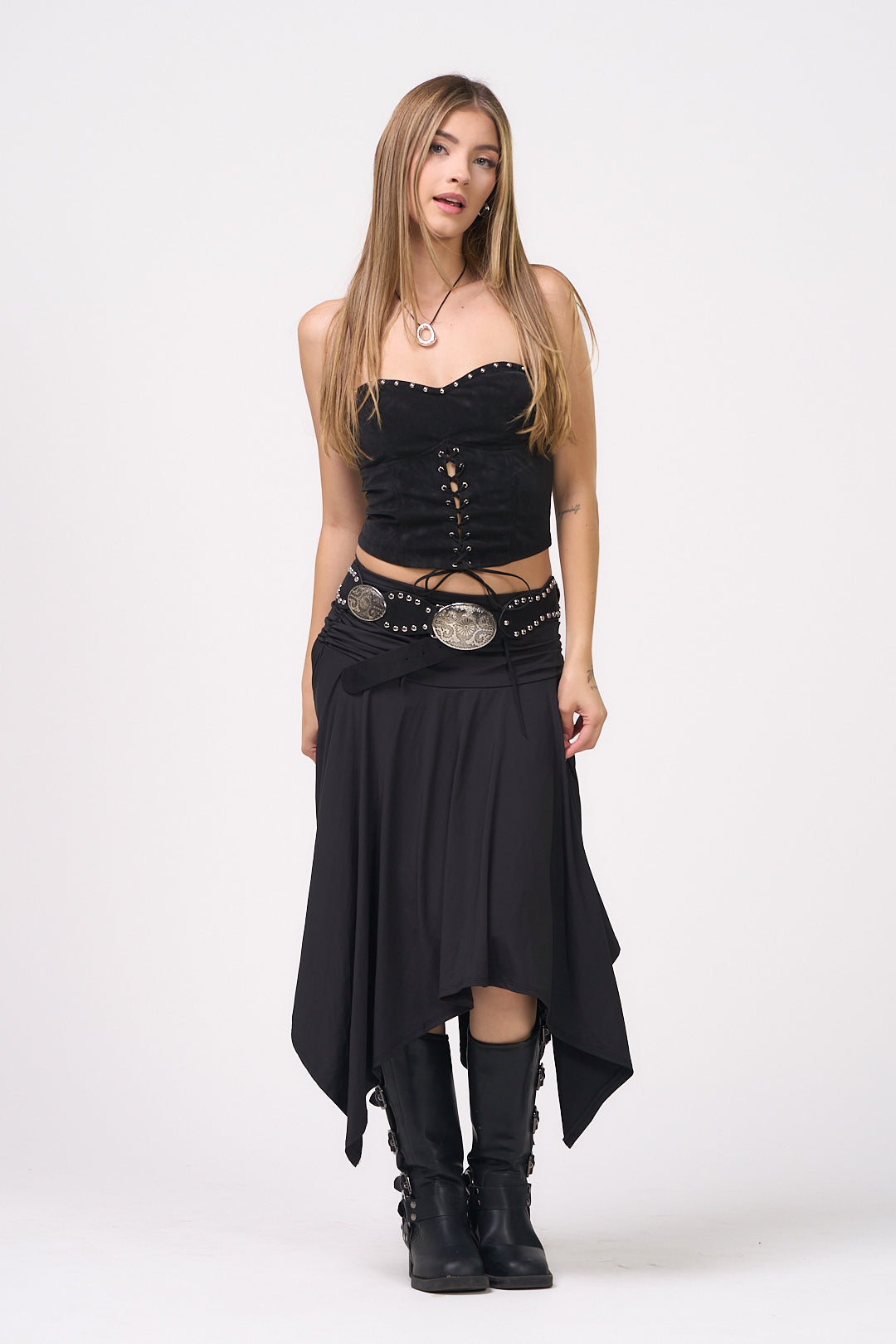 ARIEL BLACK CORSET TOP