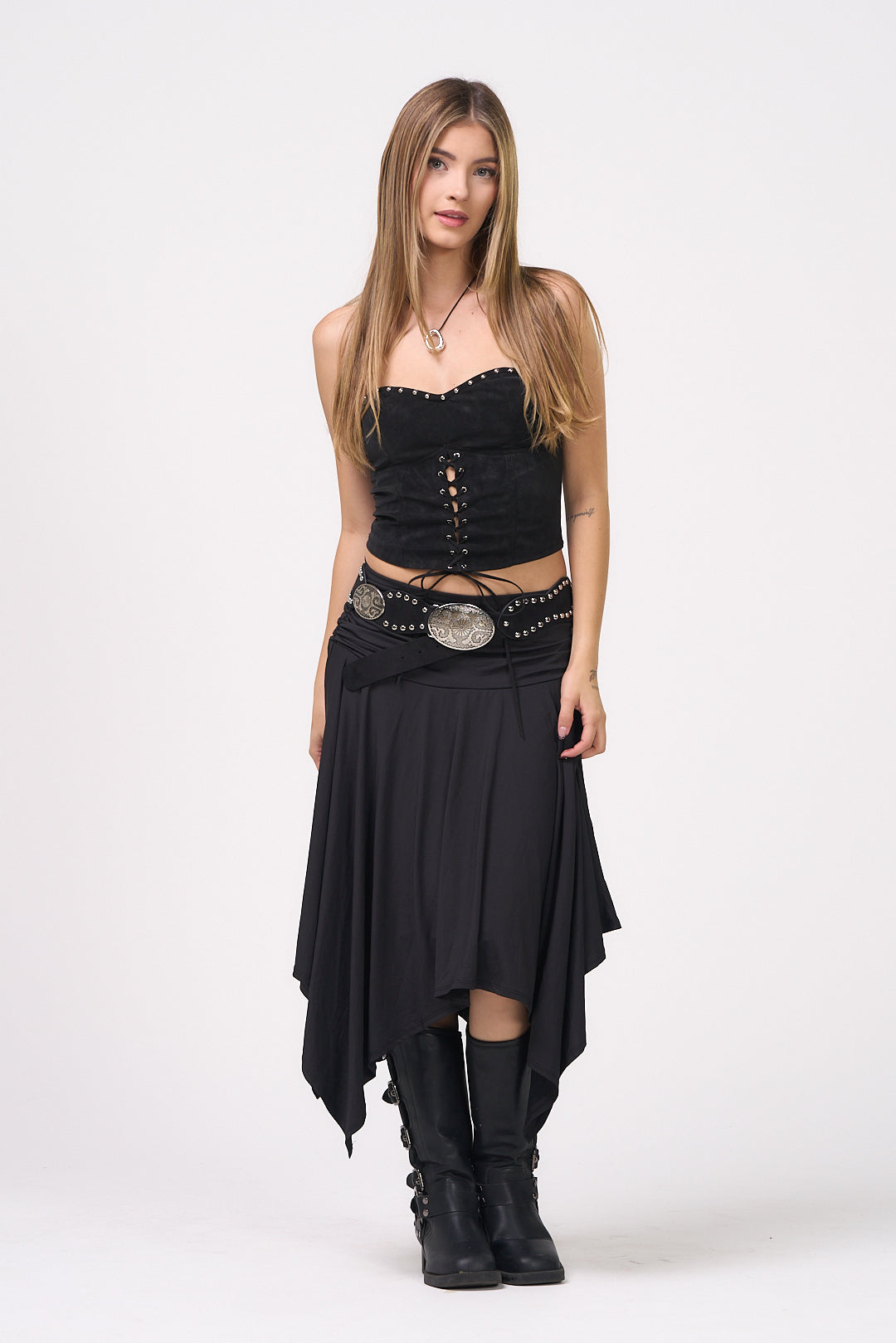 ARIEL BLACK CORSET TOP