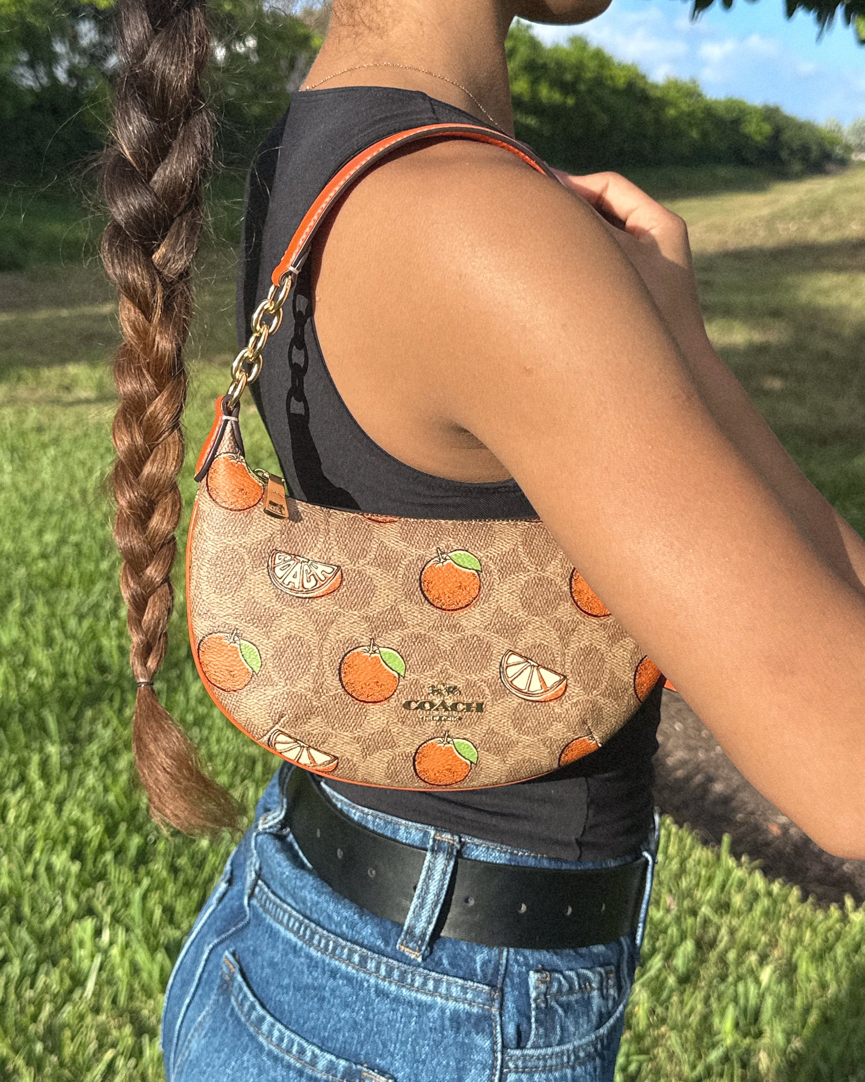 COACH PAYTON MINI BAG ORANGES