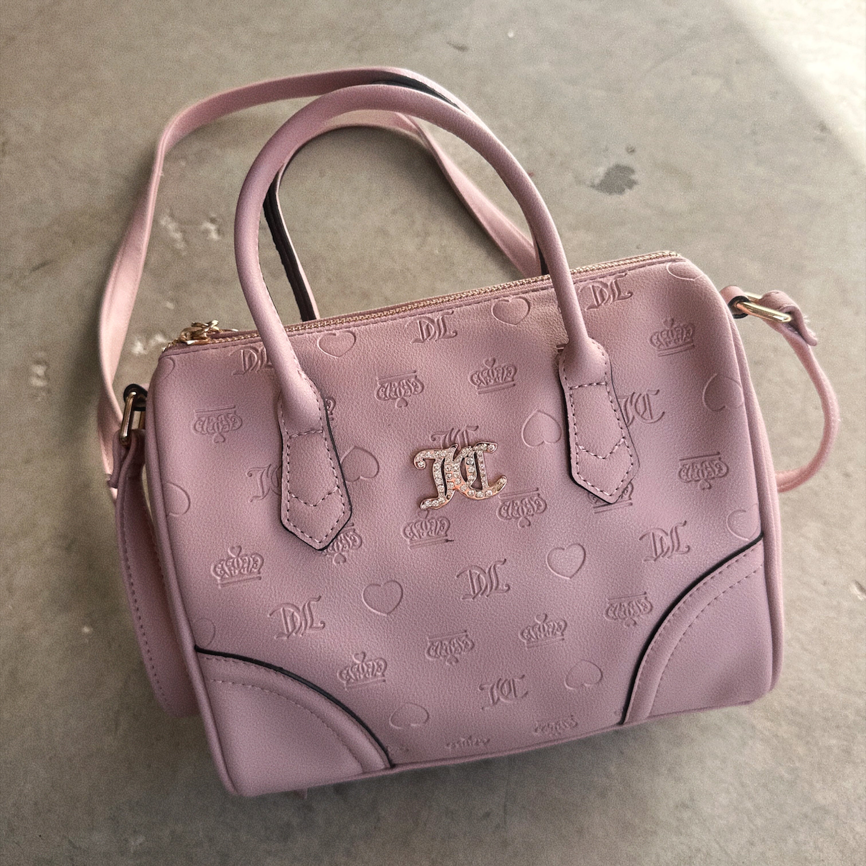 JUICY COUTURE PINK SATCHEL BAG