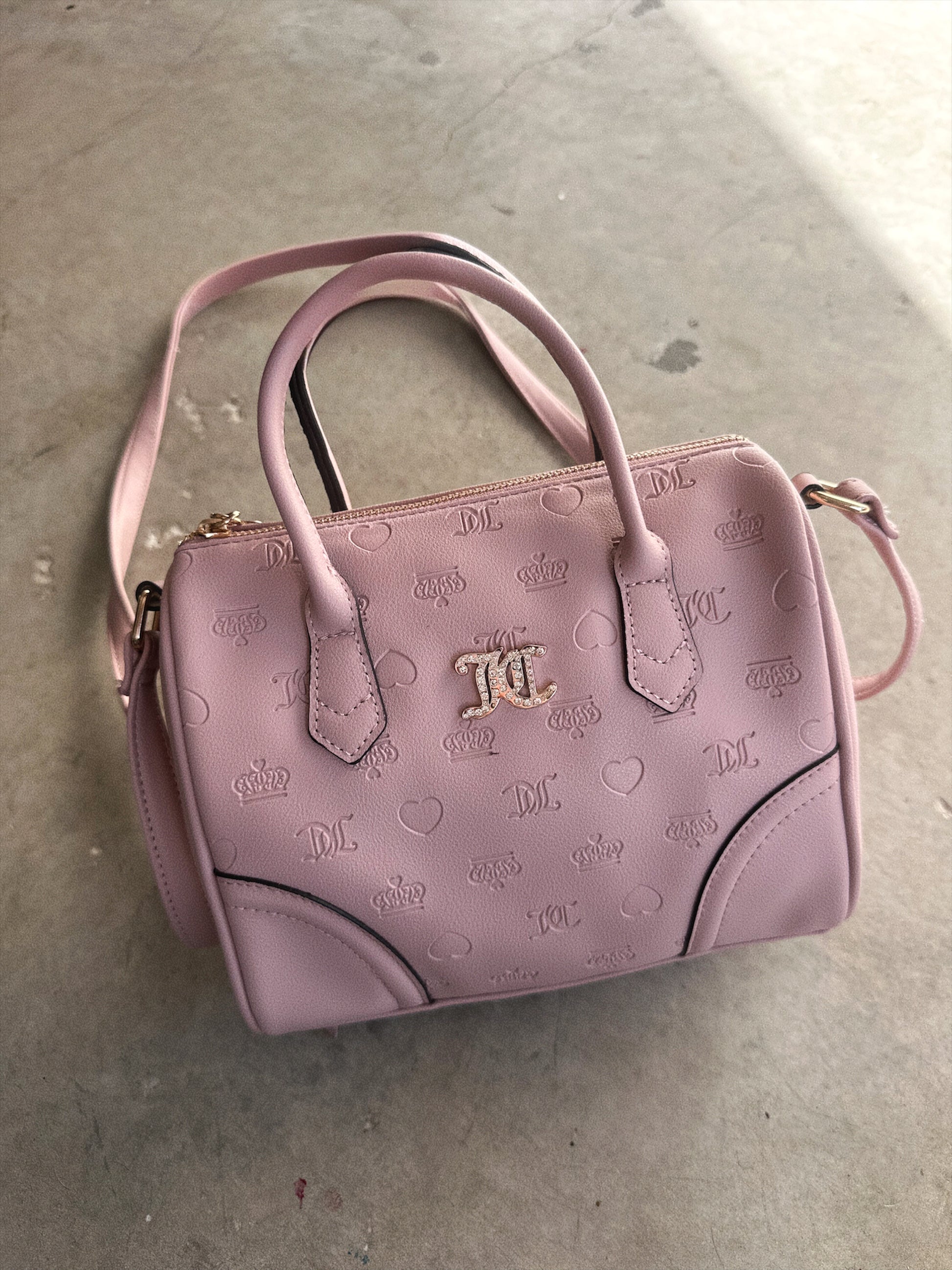 JUICY COUTURE PINK SATCHEL BAG