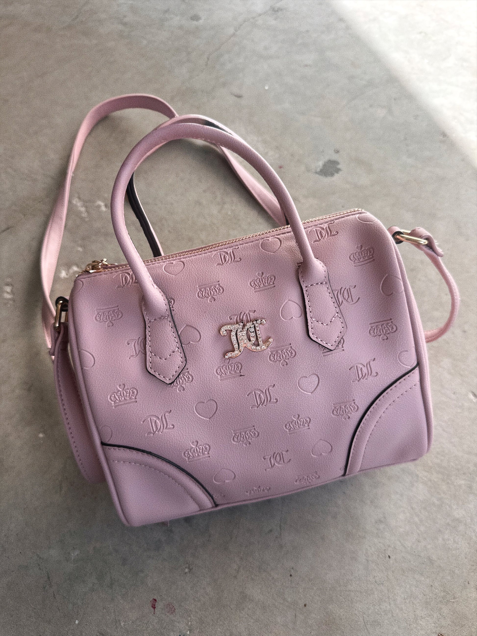 JUICY COUTURE PINK SATCHEL BAG