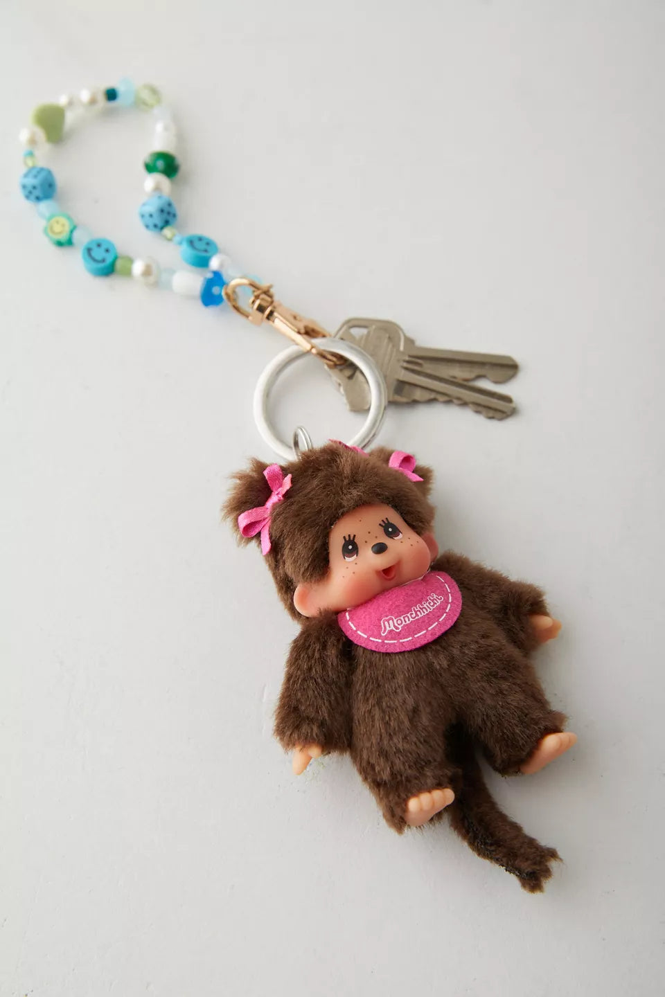 MONCHHICHI PLUSHIE KEYCHAIN