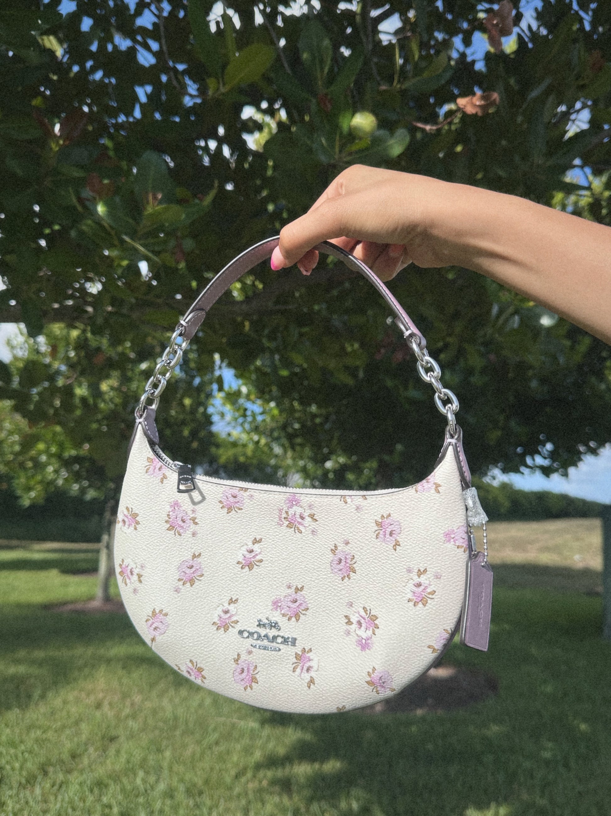 COACH MINI PAYTON FLORAL BAG