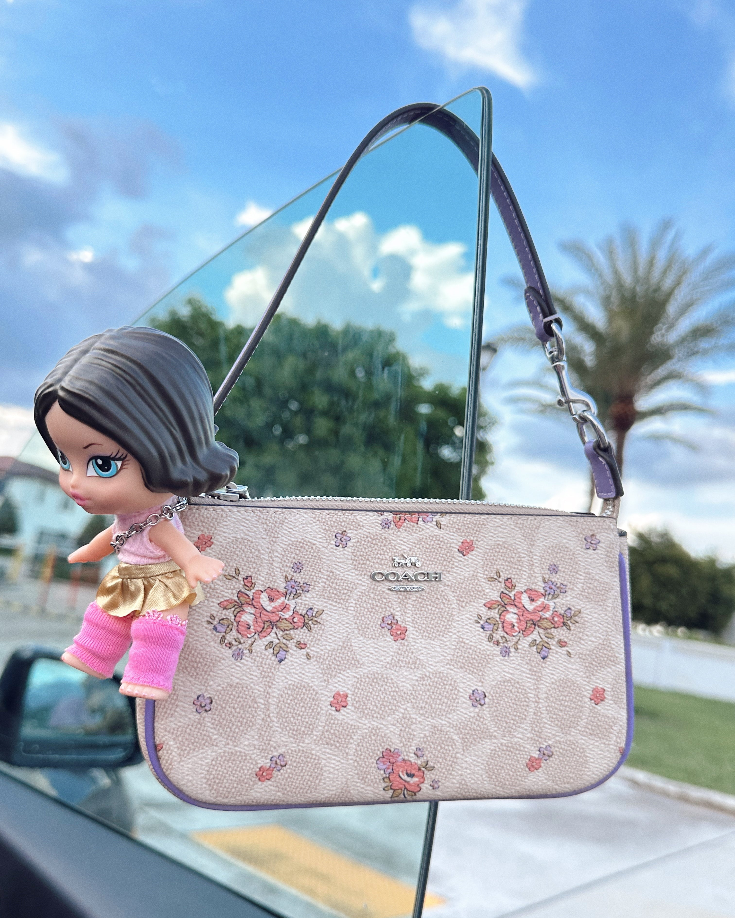 COACH NOLITA BAG FLOWERS