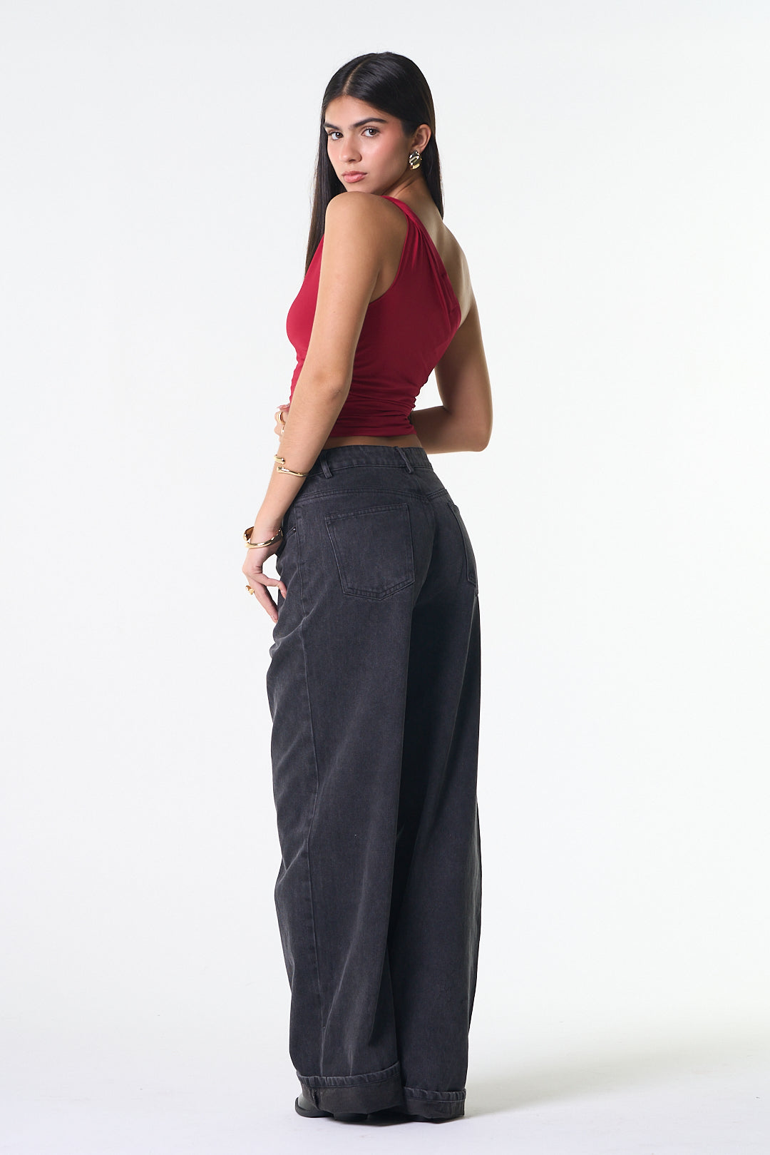 ZENDAYA RED TOP