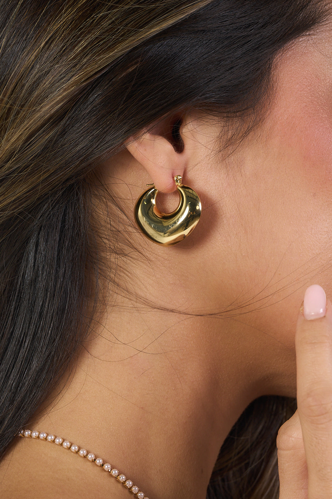 CORAL EARRING