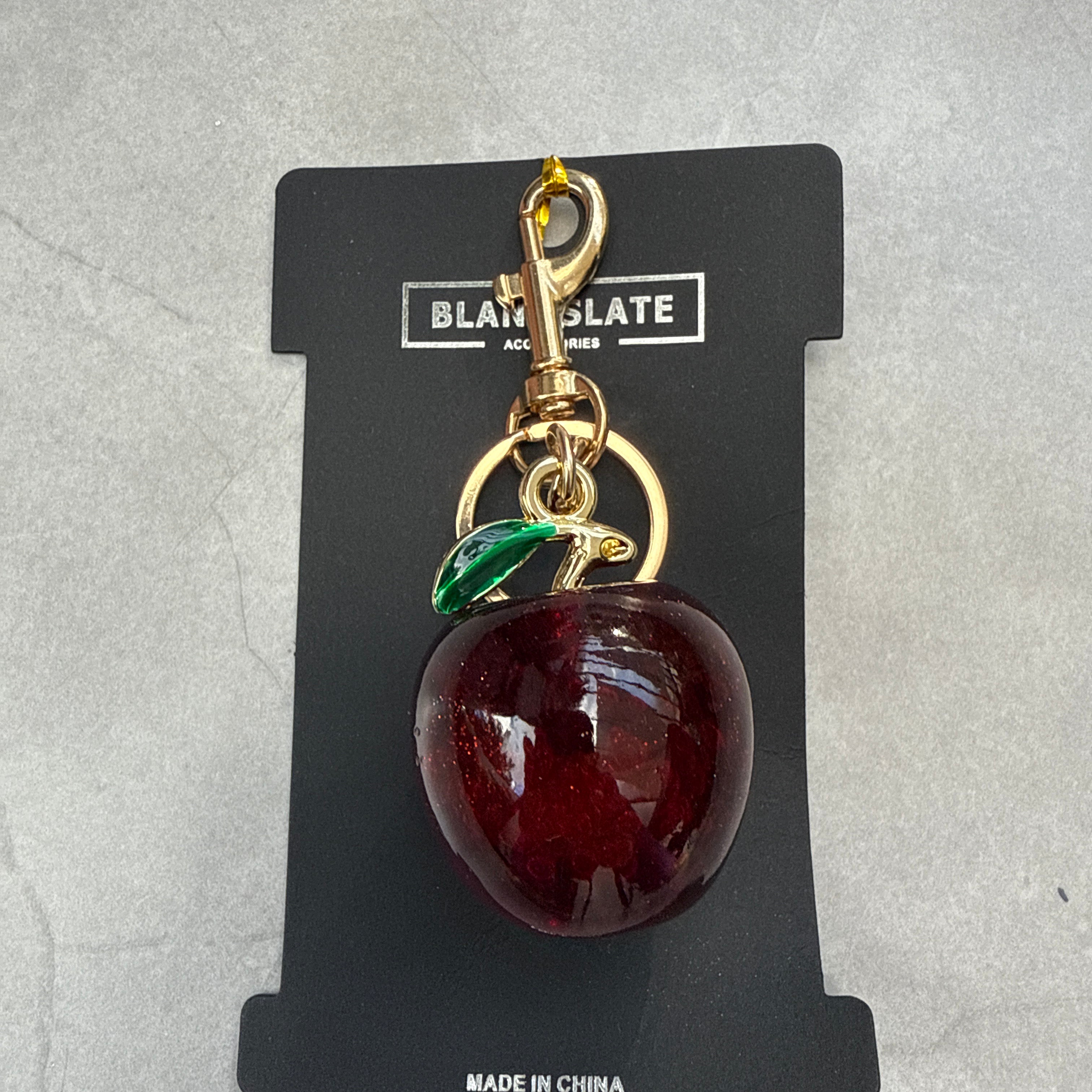 APPLE CHARM BAG