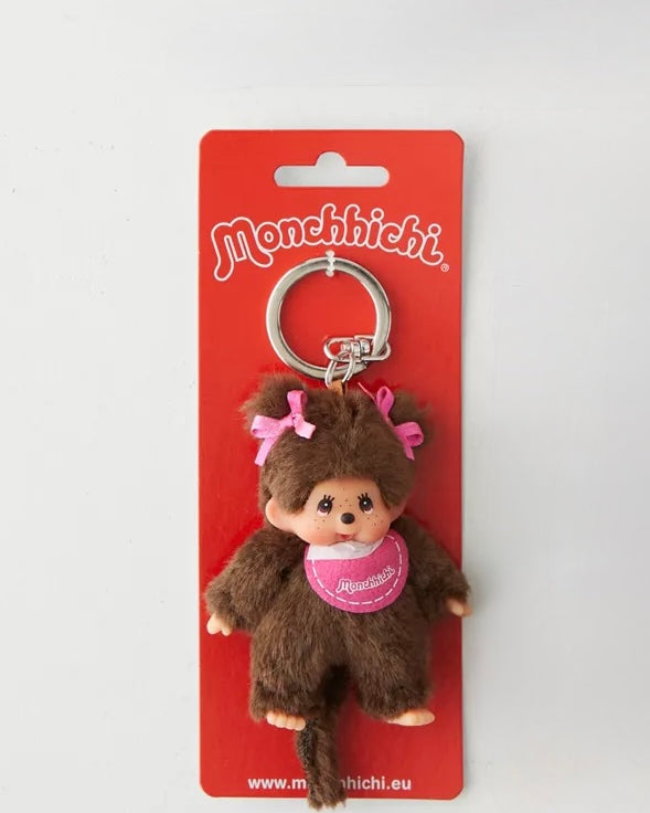 MONCHHICHI PLUSHIE KEYCHAIN