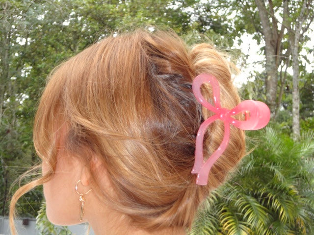 Ribbon hair clip