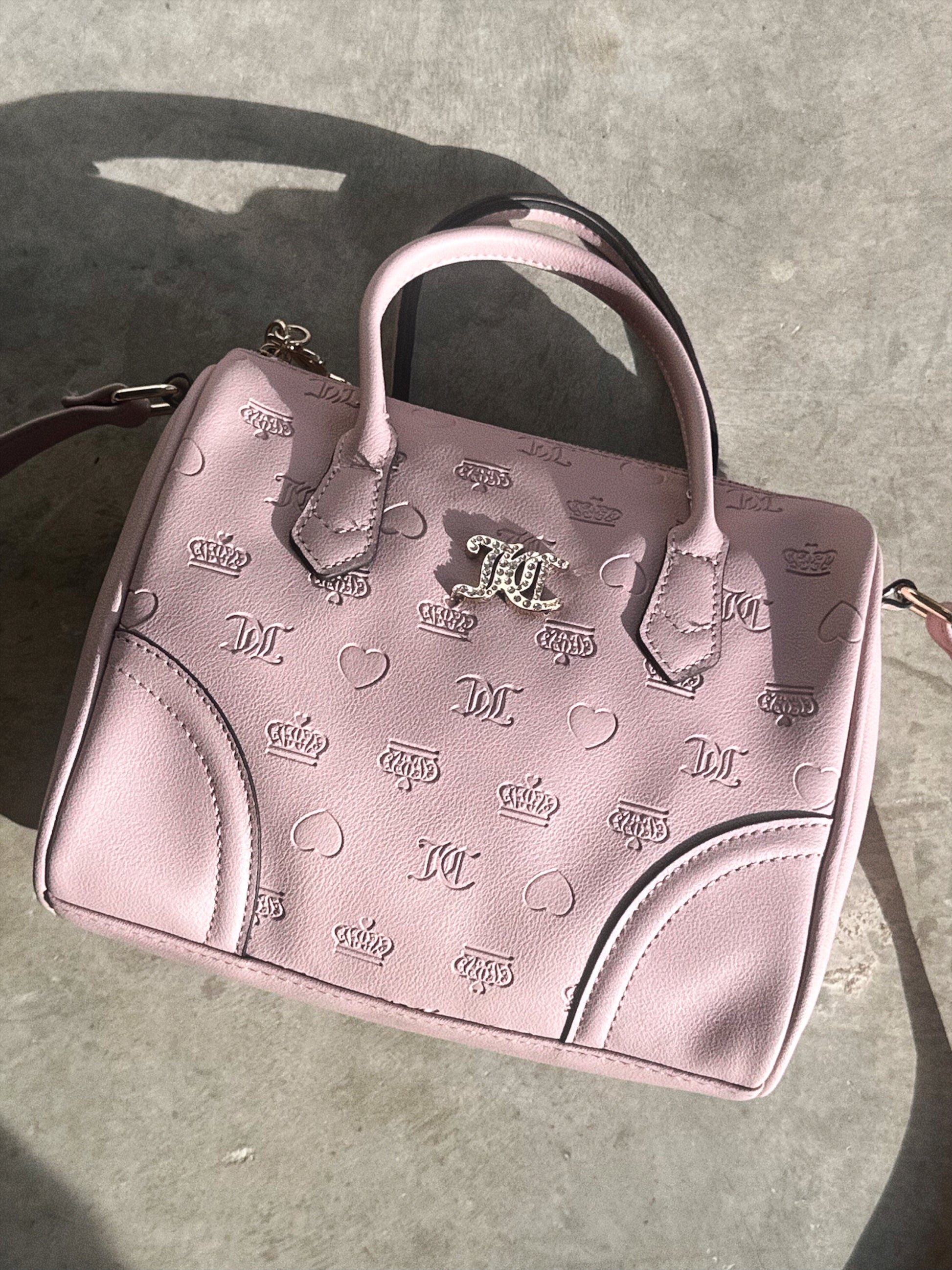 JUICY COUTURE PINK SATCHEL BAG