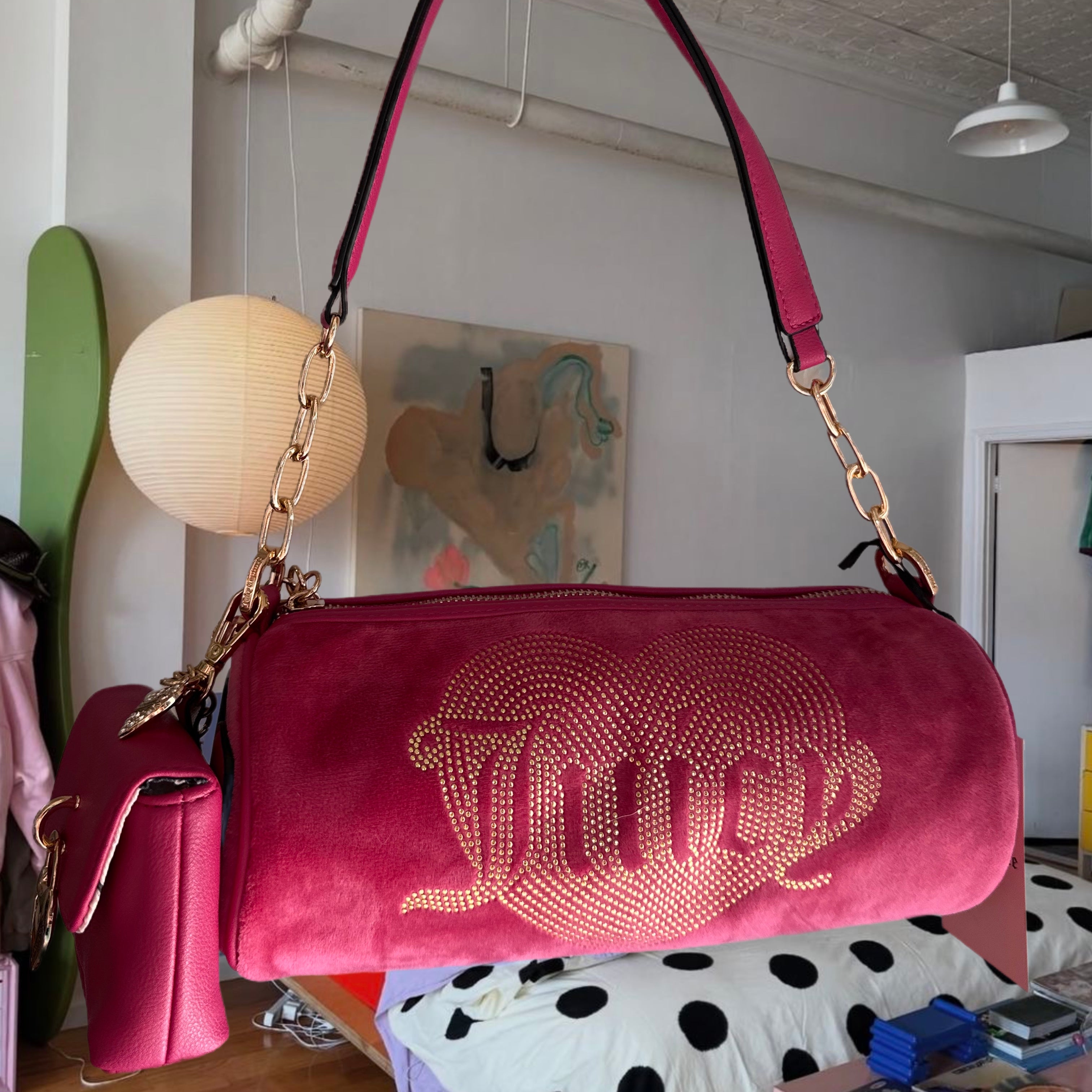 JUICY COUTURE BARREL BAG