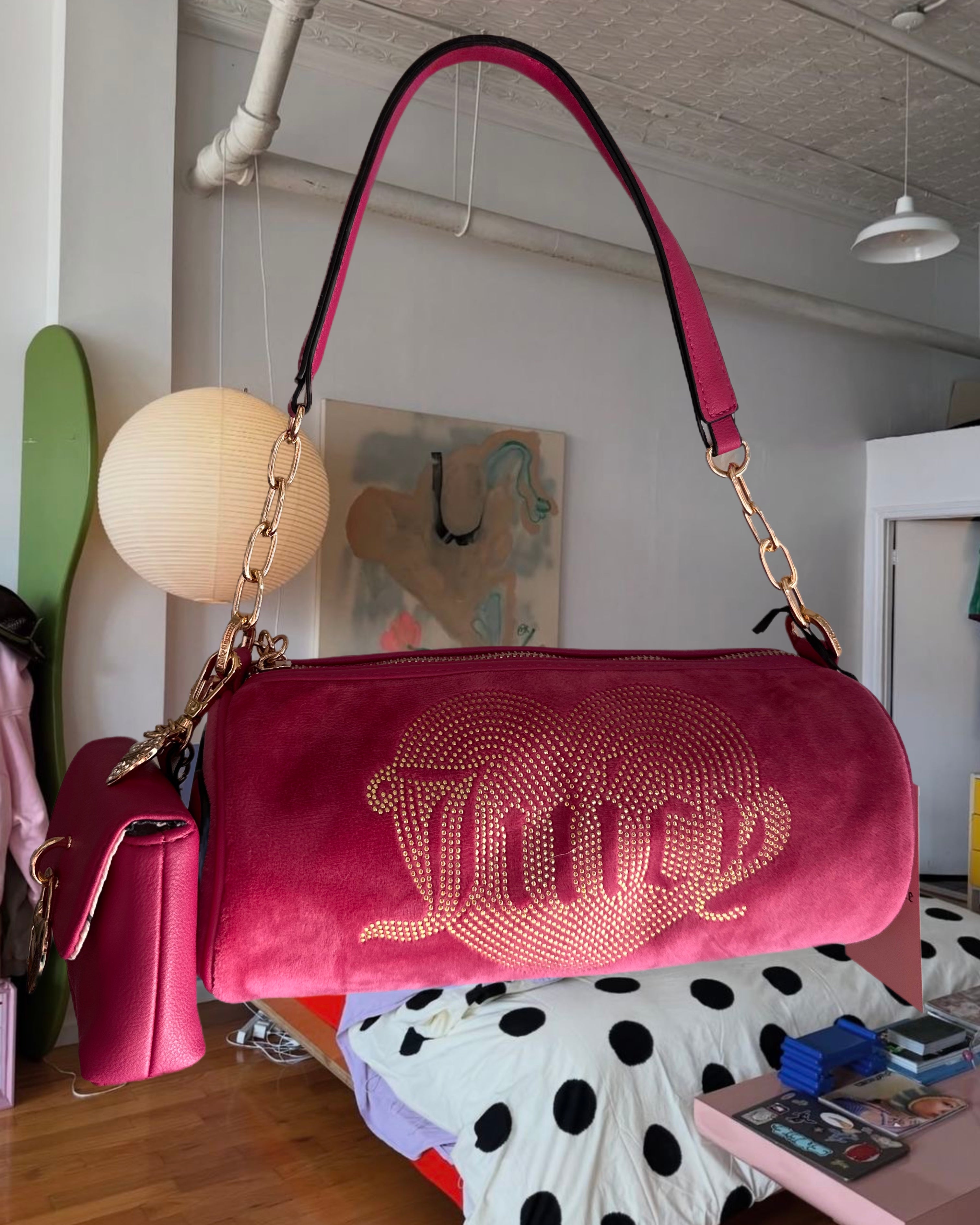 JUICY COUTURE BARREL BAG