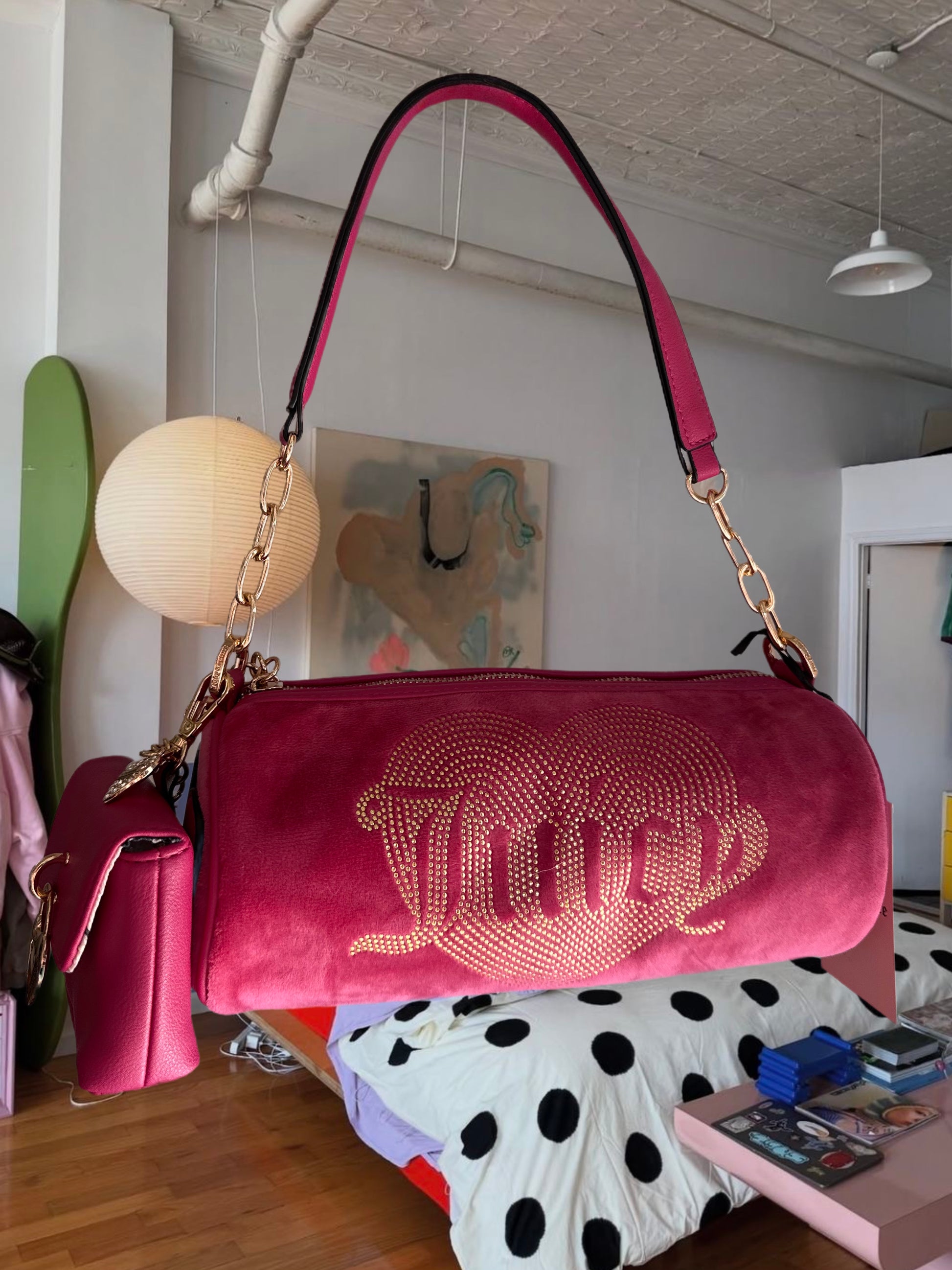 JUICY COUTURE BARREL BAG