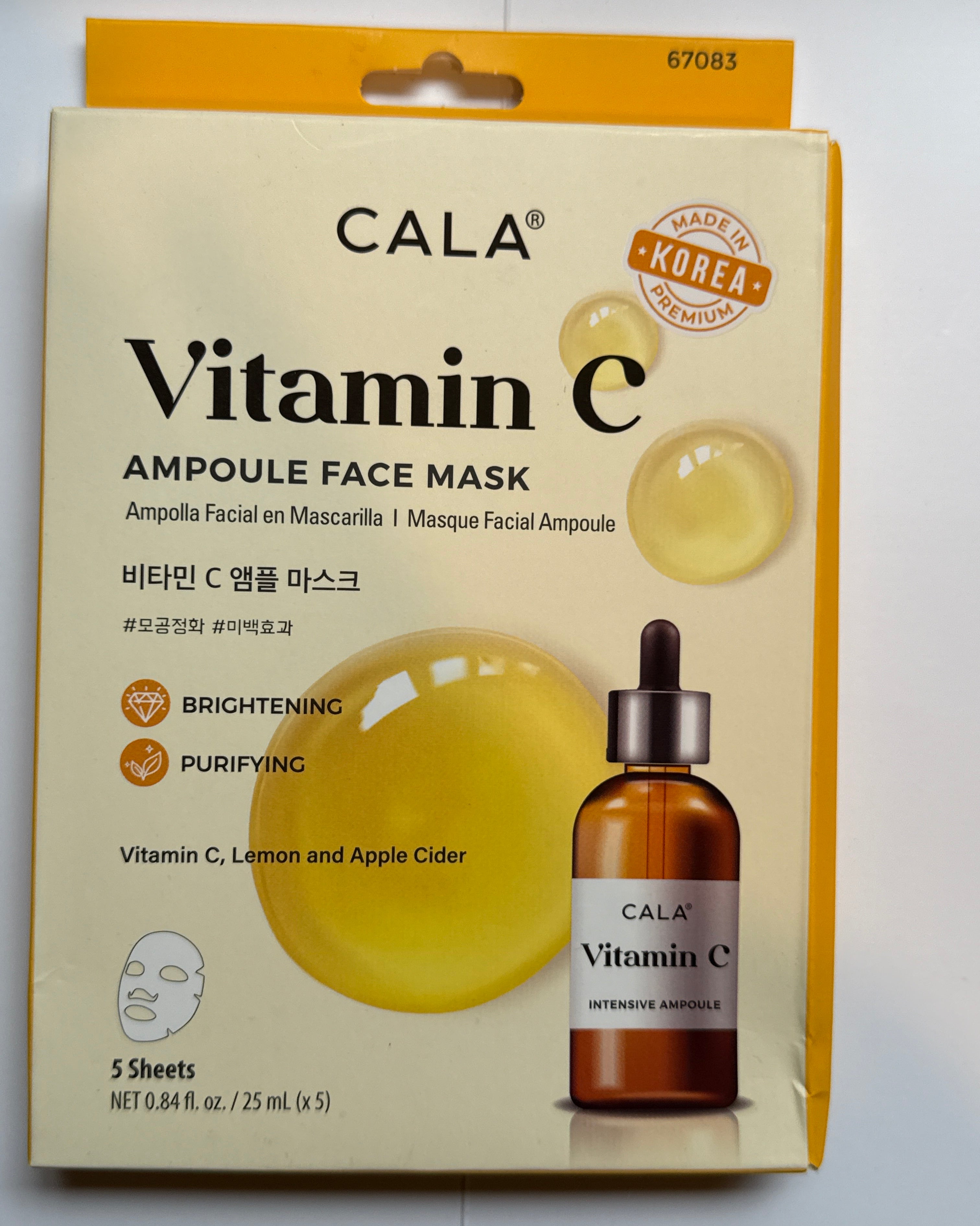 MASK VITAMINA C