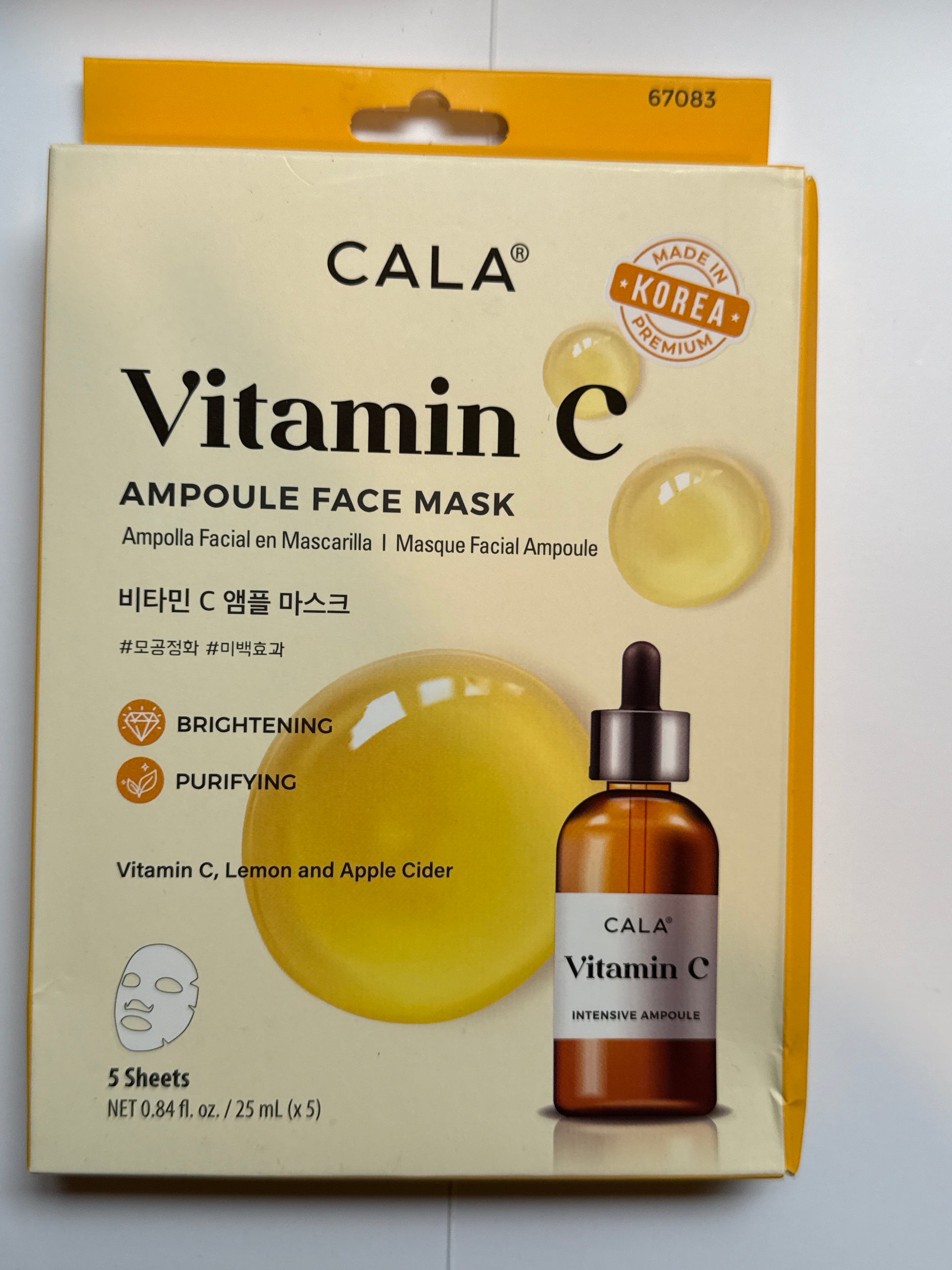 MASK VITAMINA C