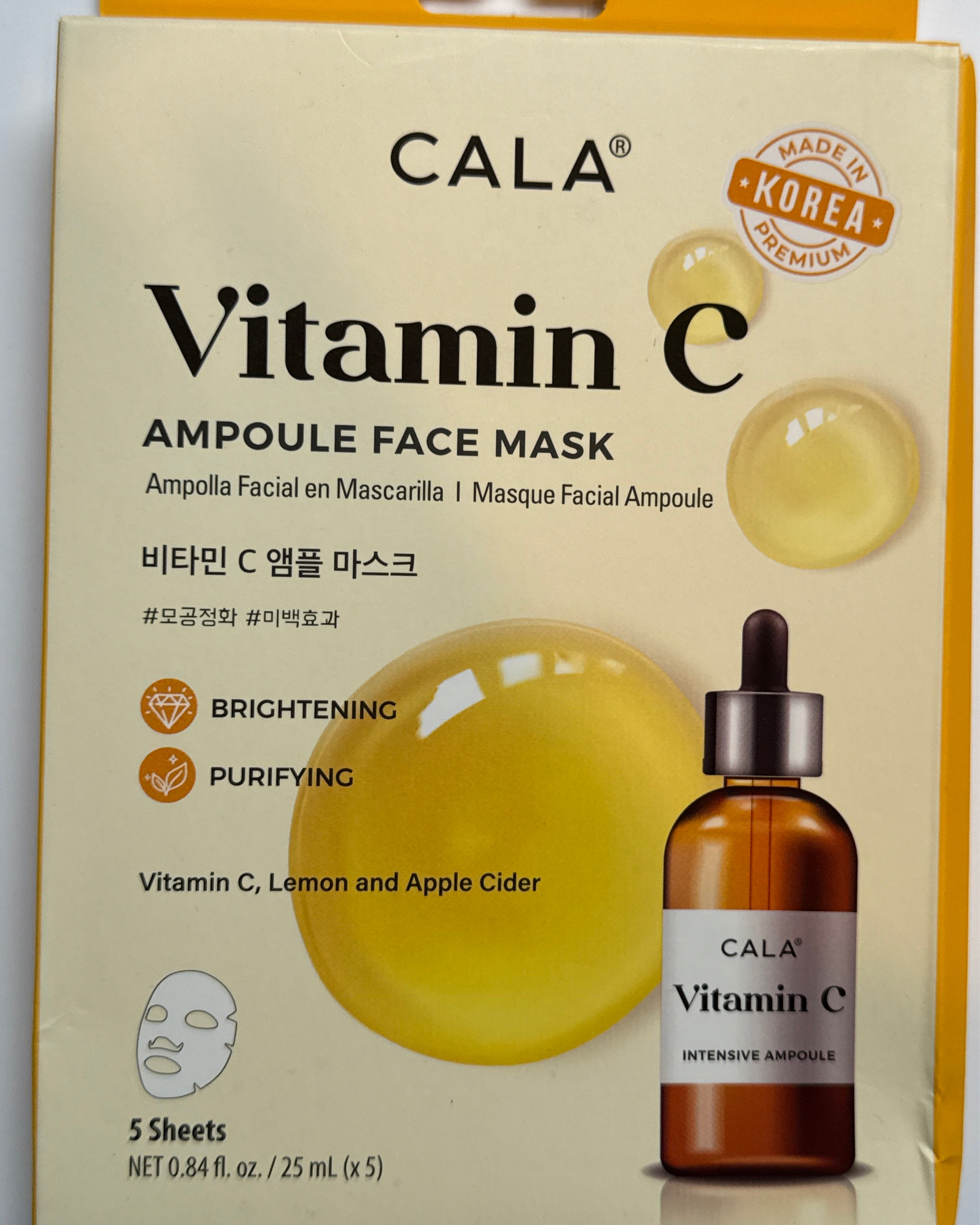 MASK VITAMINA C