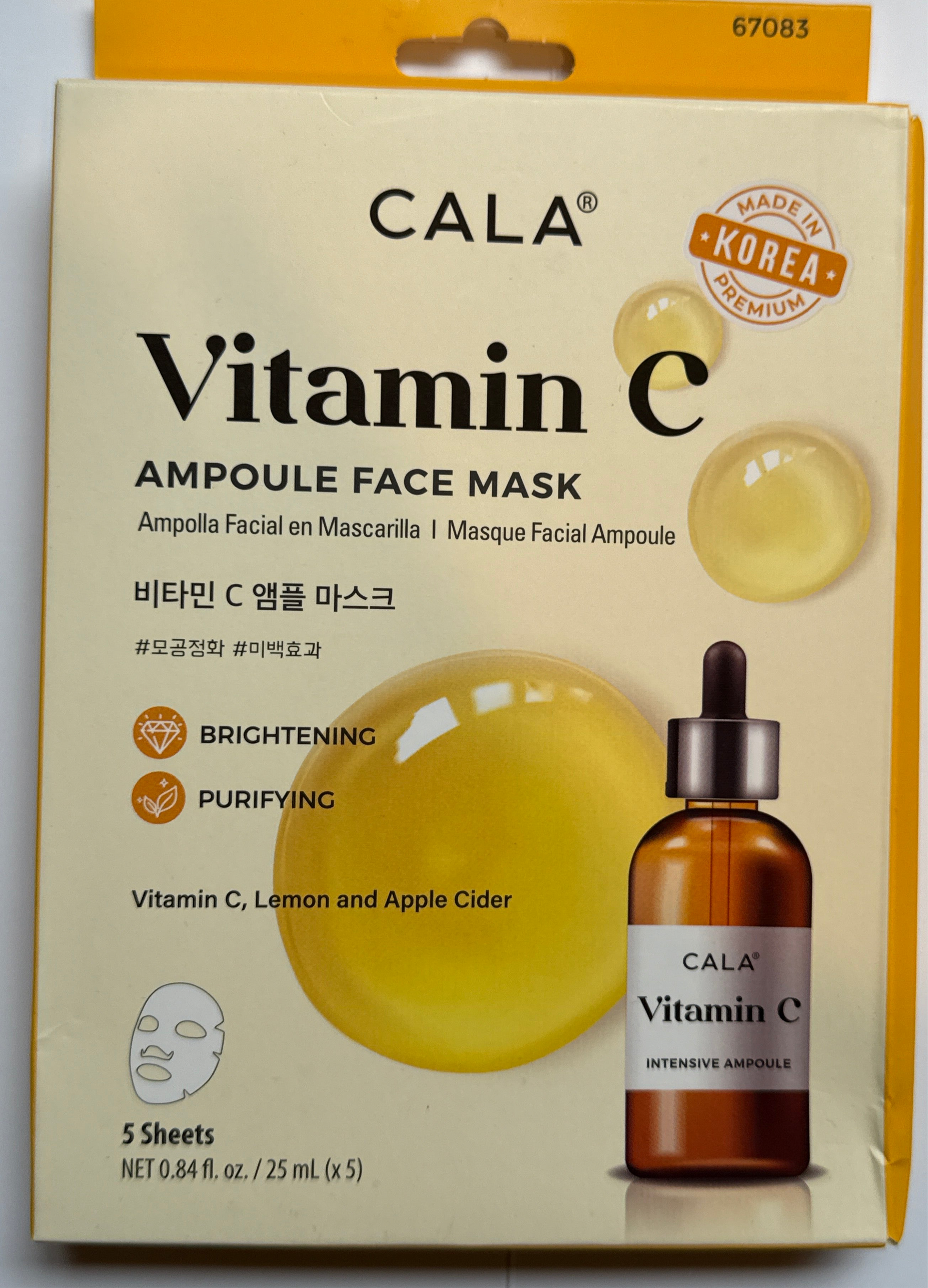 MASK VITAMINA C