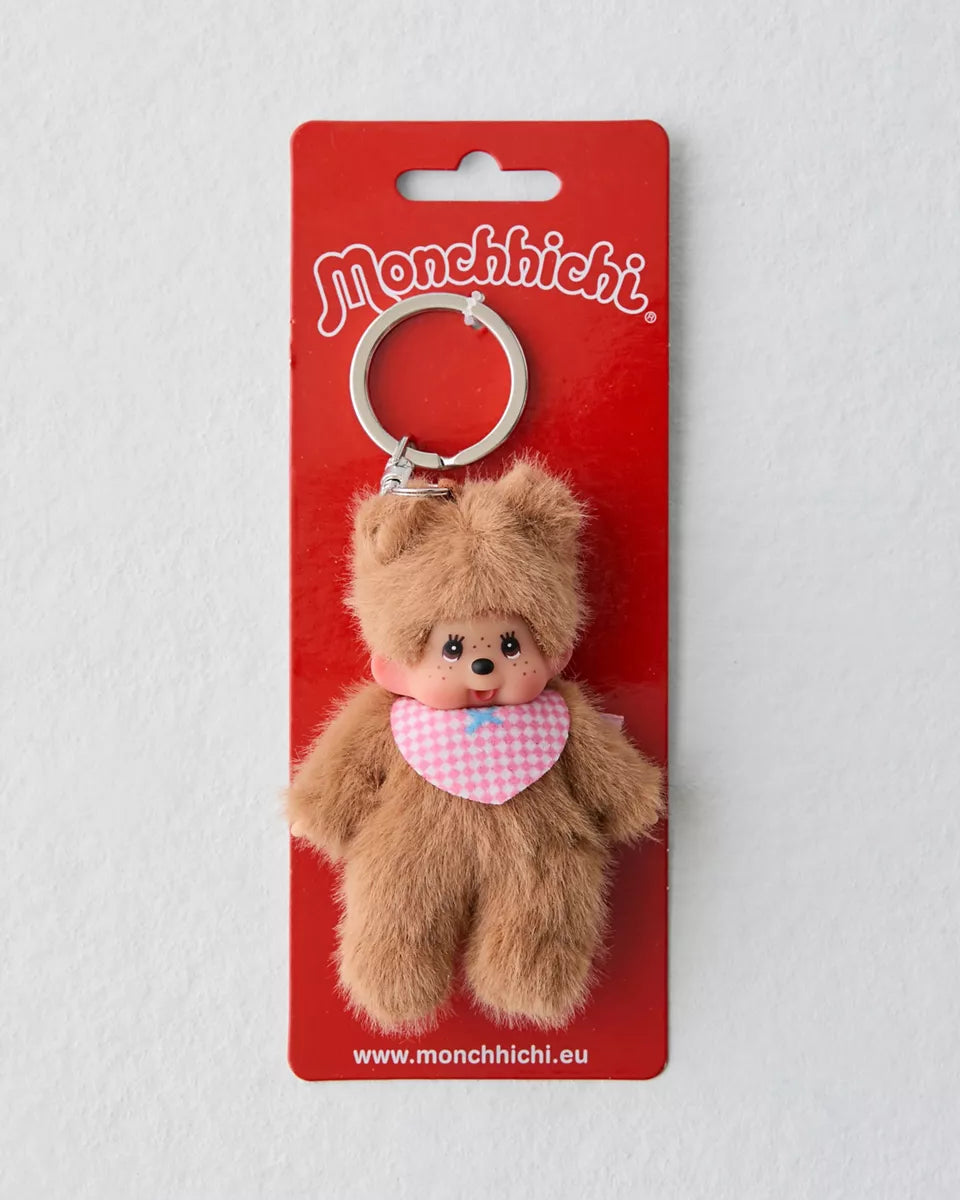 MONCHHICHI PLUSHIE KEYCHAIN