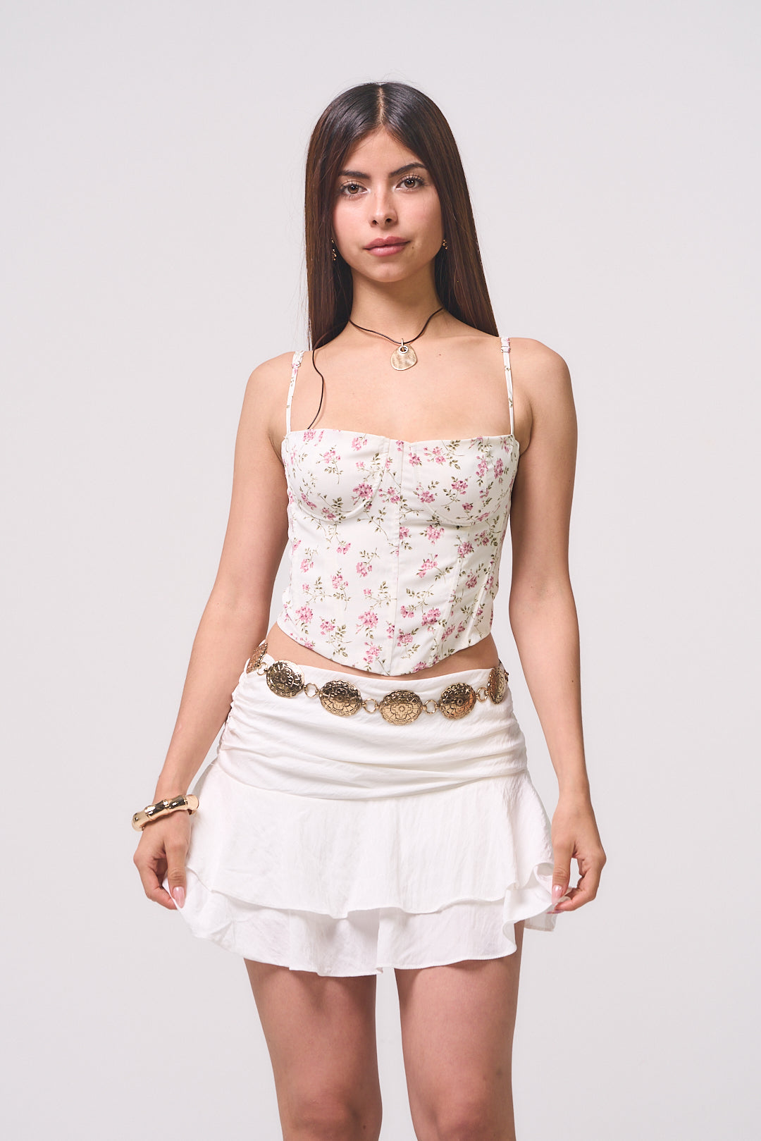 CASIDY WHITE SKIRT
