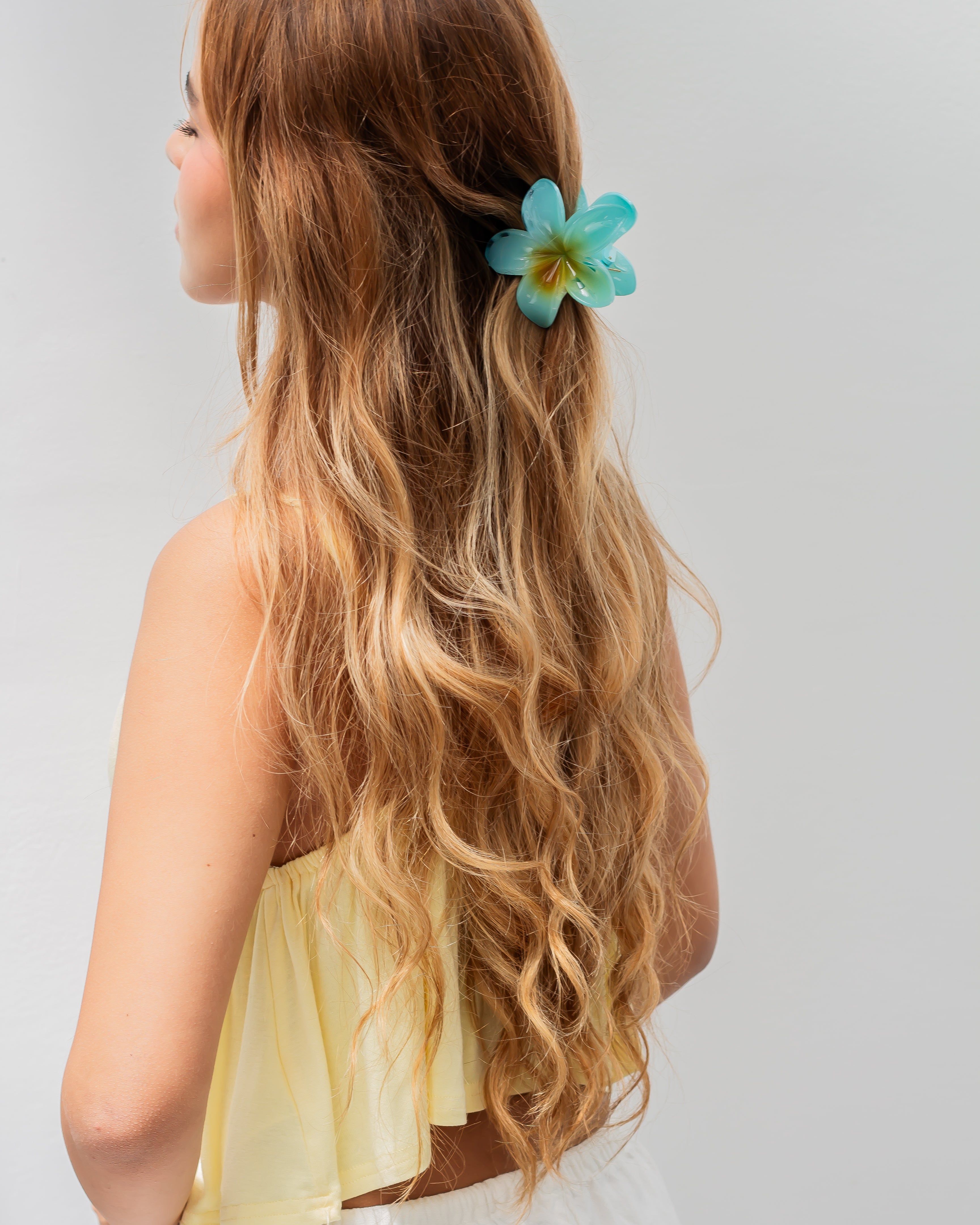 BLUE HAIR CLIP